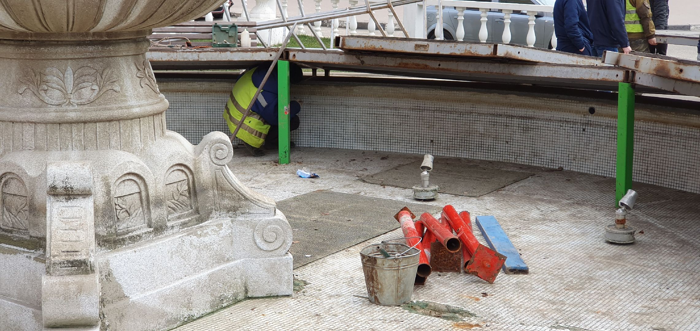 благоустройство, городской фонтан, расконсервация, Дзержинский