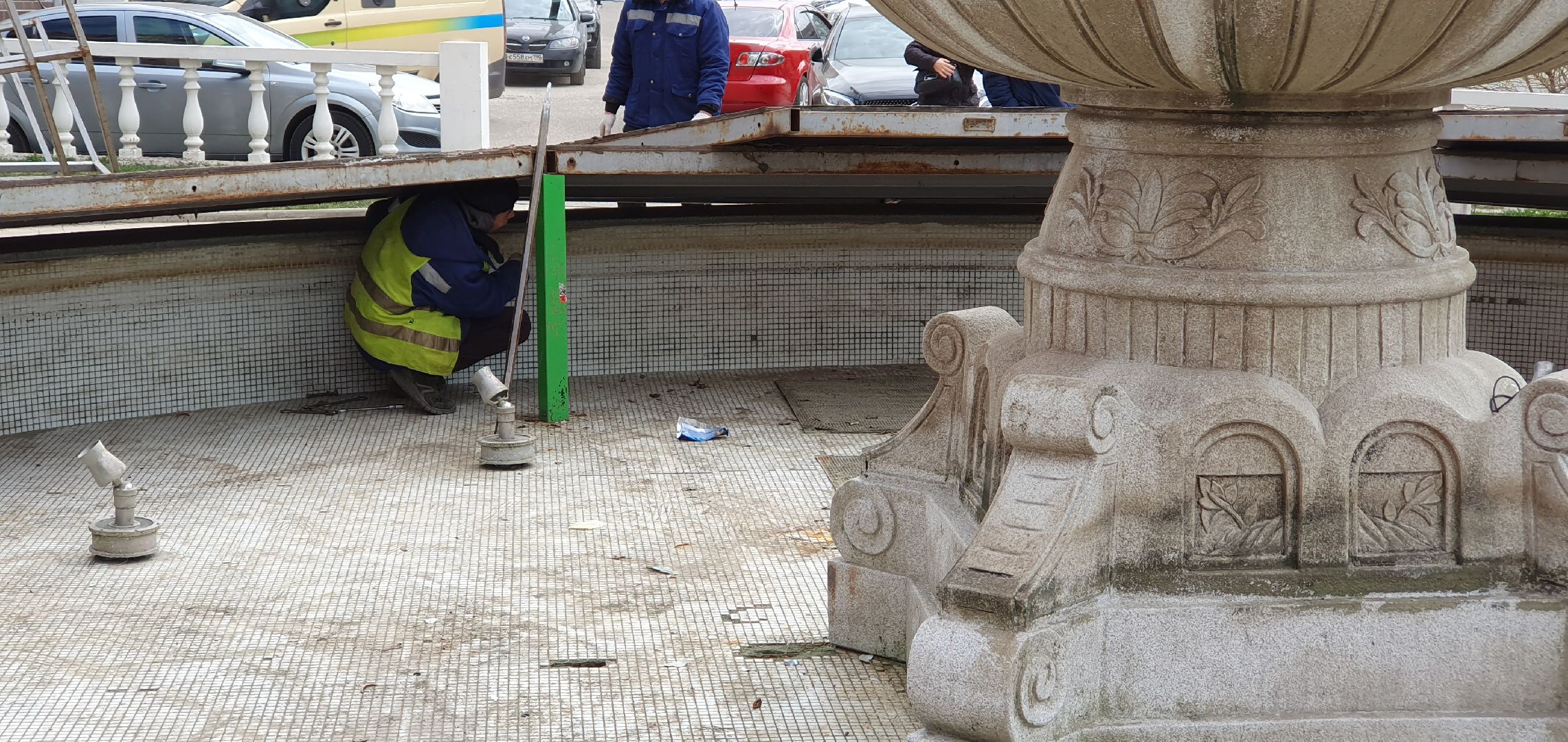 благоустройство, городской фонтан, расконсервация, Дзержинский