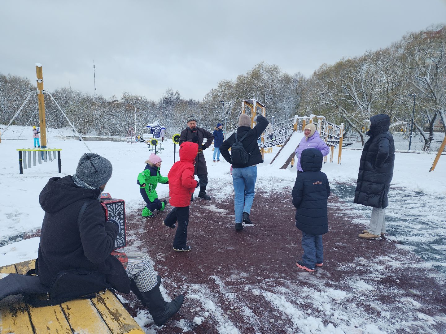 день народного единства, праздник в парке, народные традиции, вертикалка,