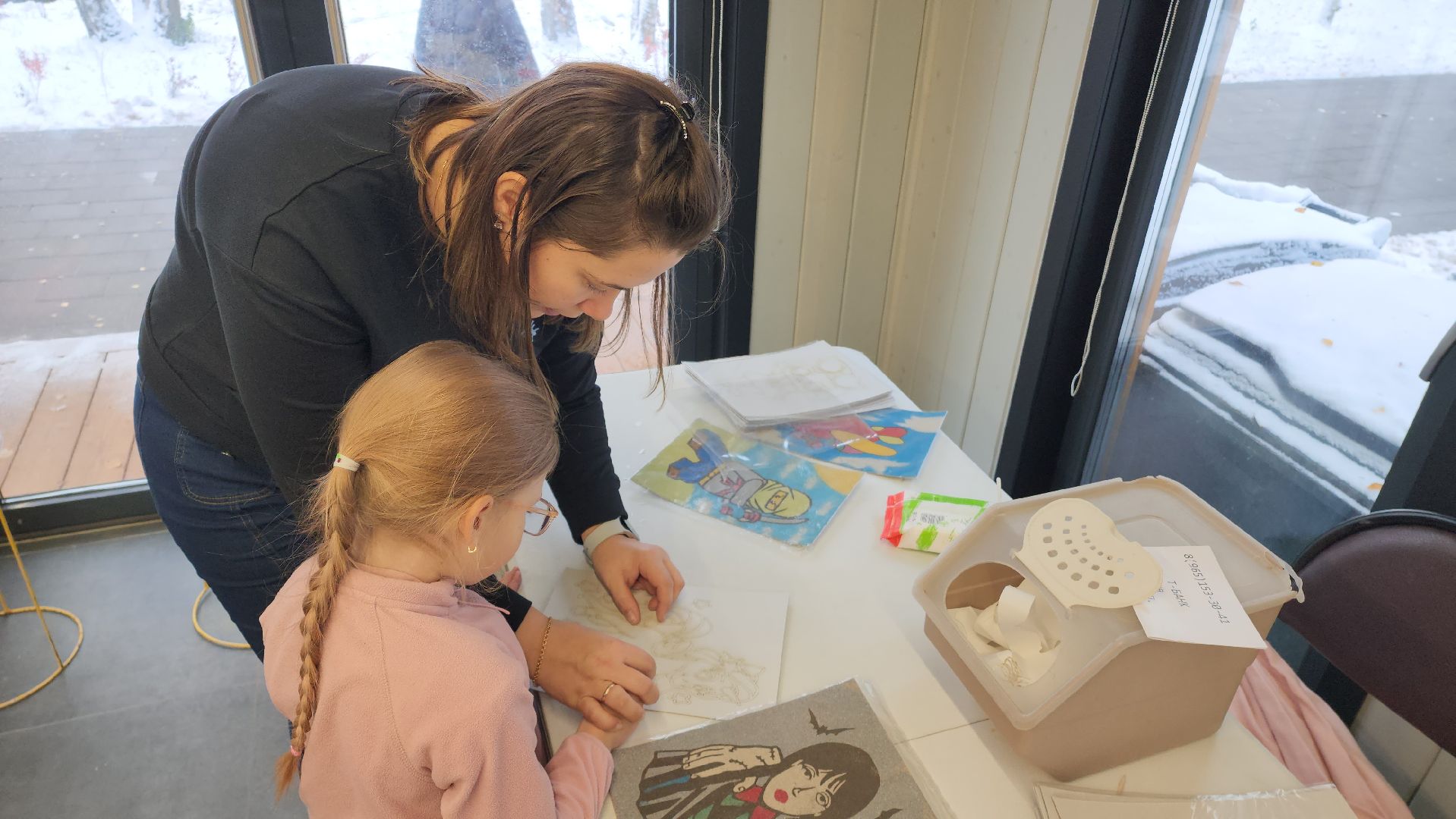 рисование, Цветной песок, Лобня, Мастер-класс, день народного единства, вертикалка,