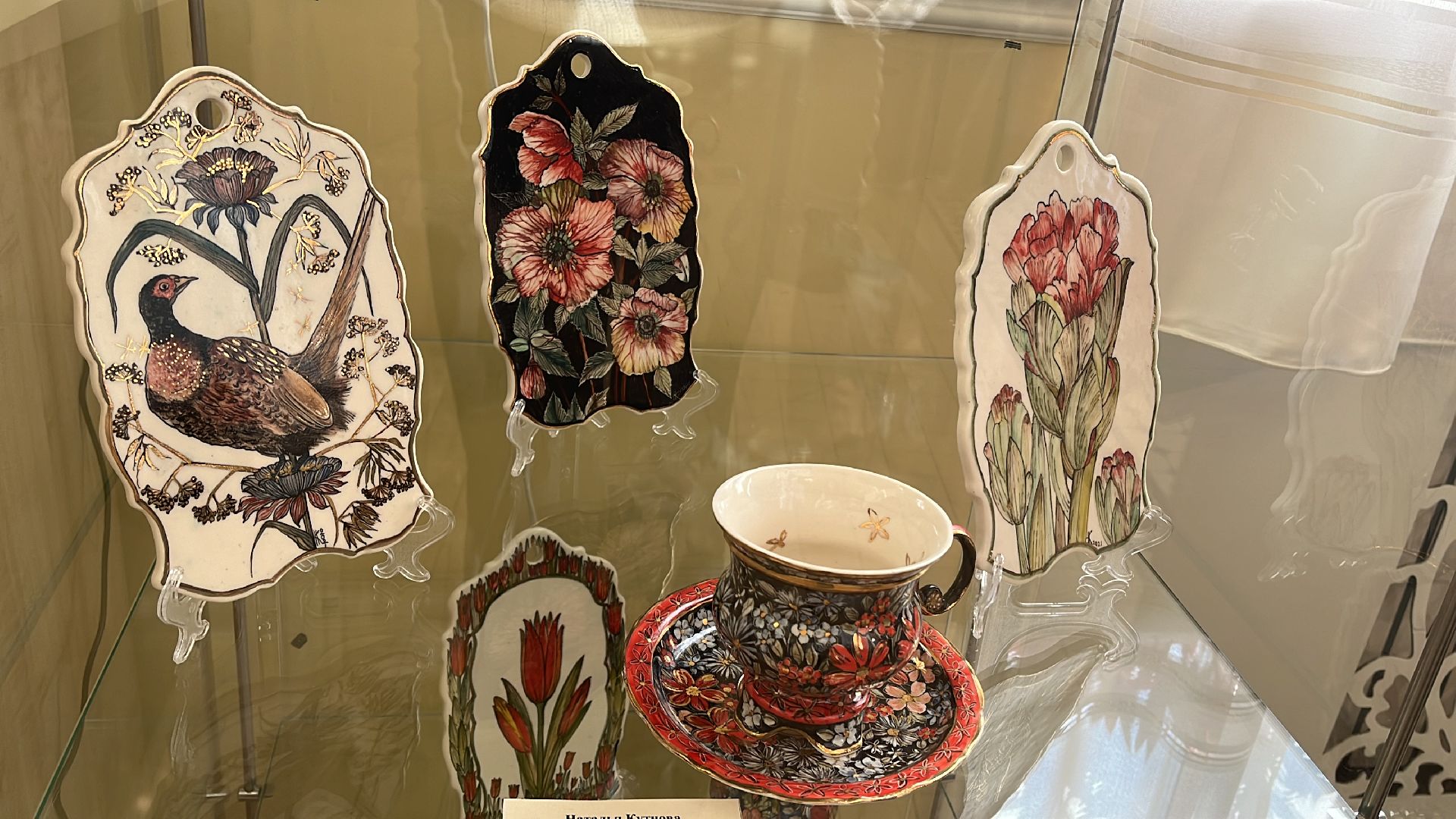 волоколамск, фарфоровая выставка, фарфор, керамика, музей семьи Великого Князя Константина Константиновича,