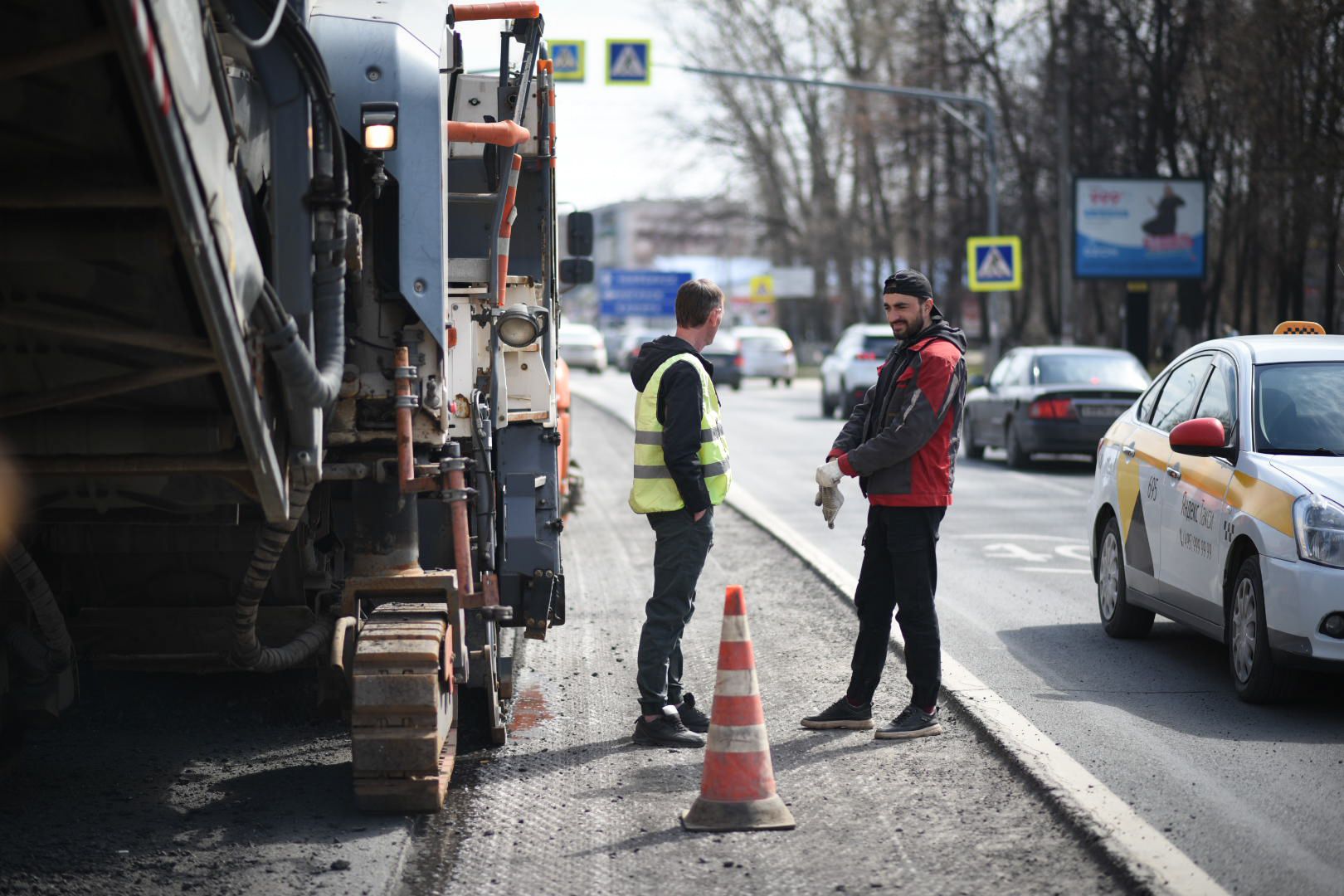 Бронницы, Замена асфальта, дороги