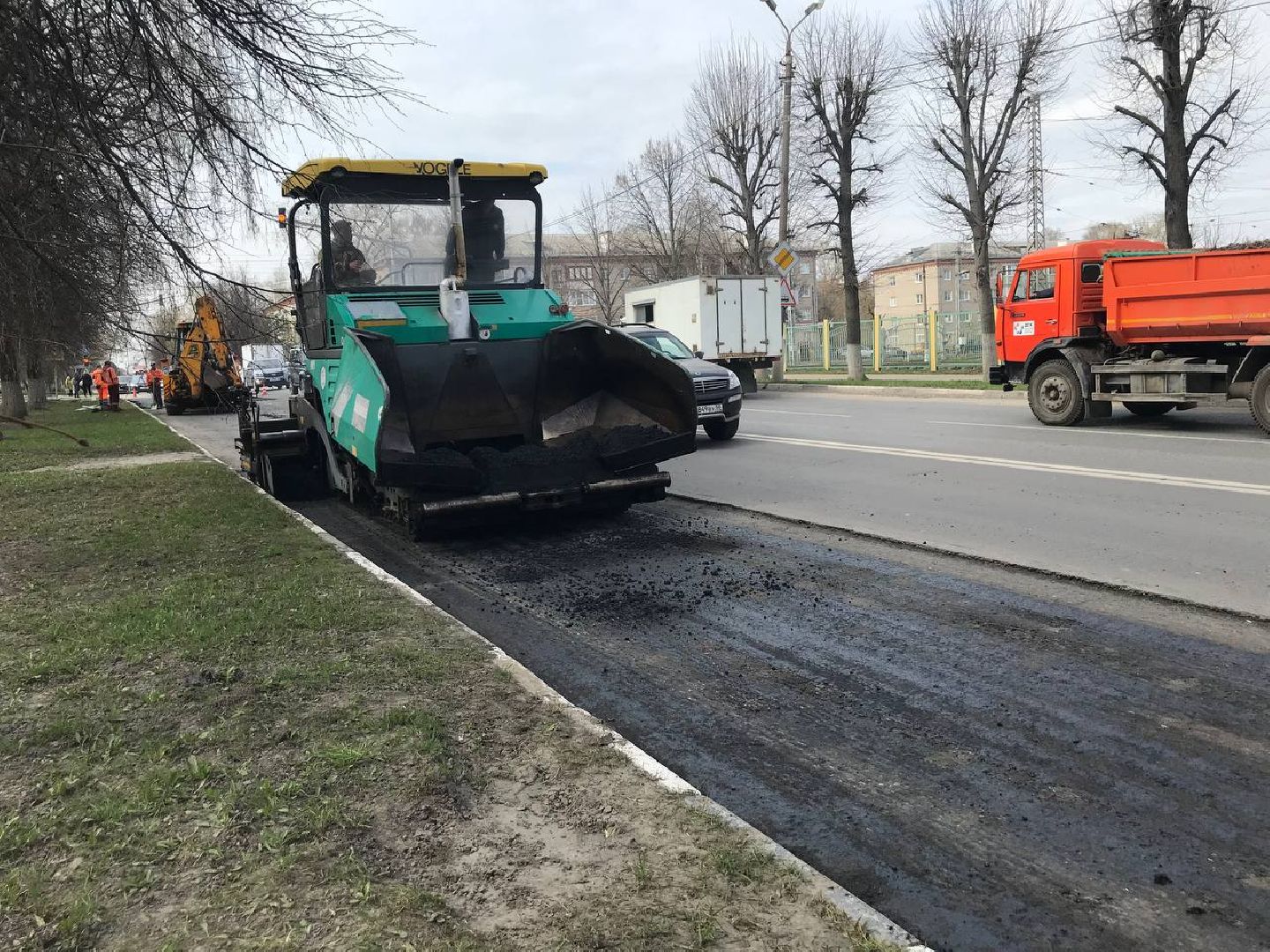 Коломна, дороги, ямы