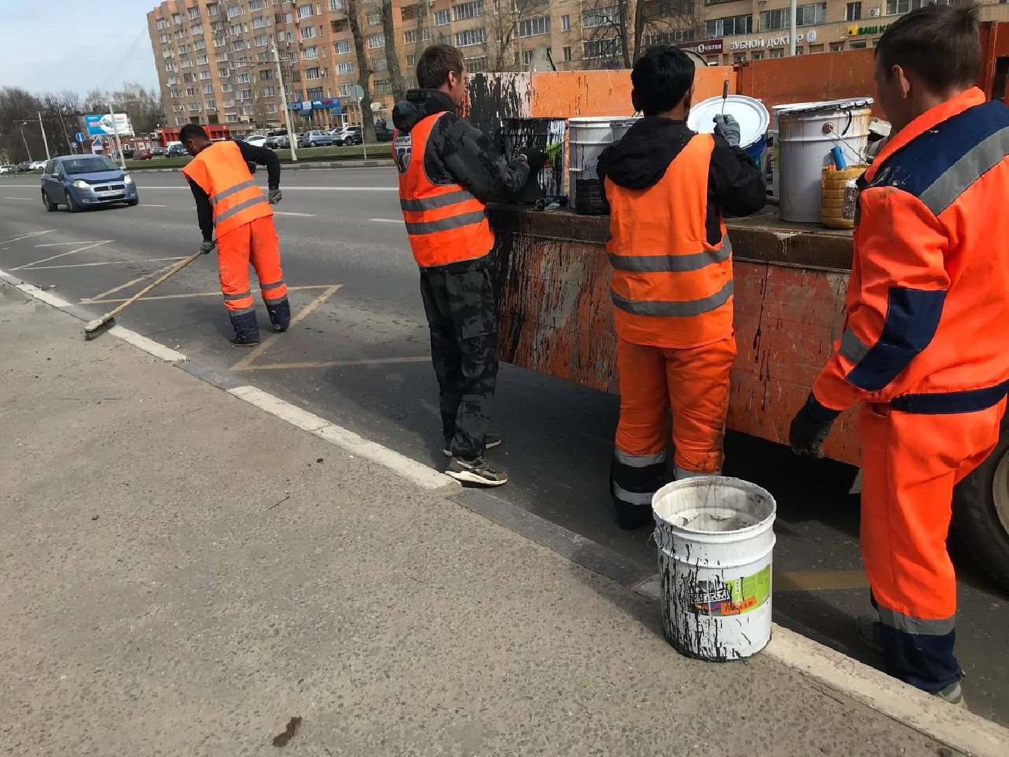 Коломна, дороги, ямы