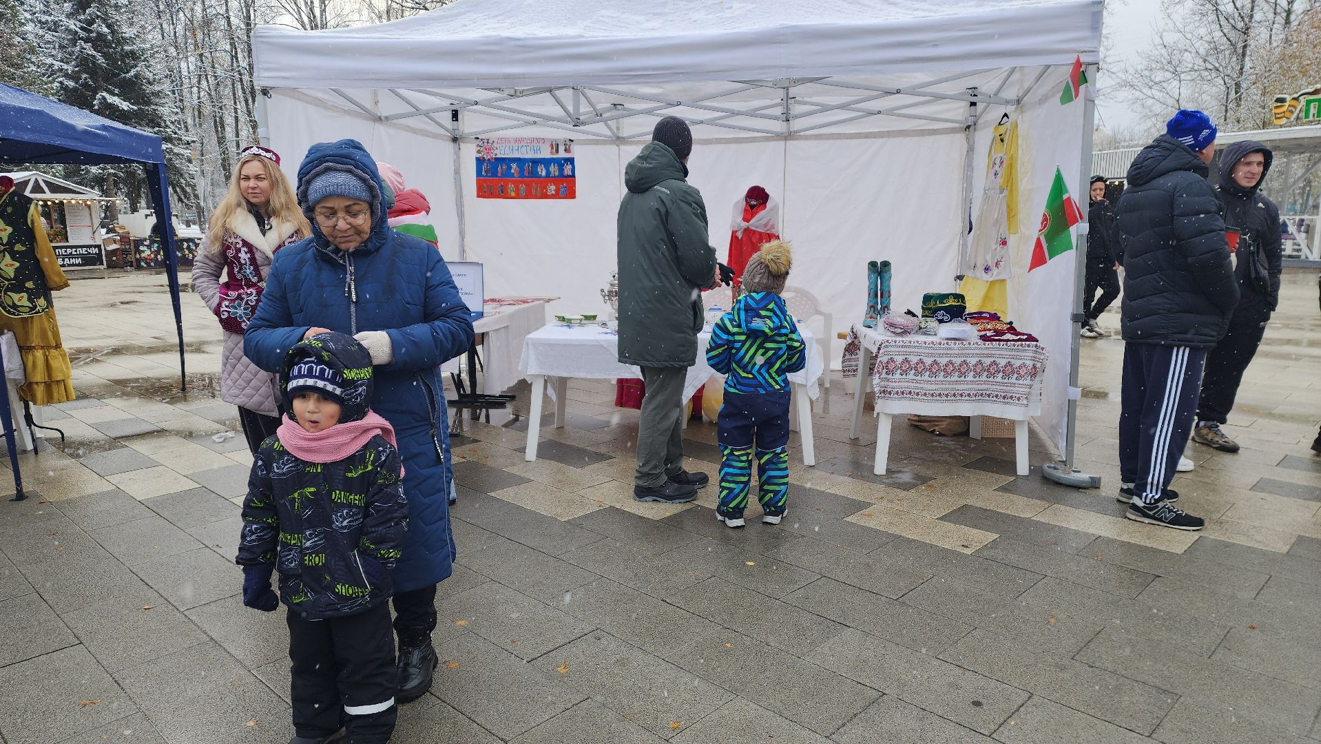 пушкино, вертикалка, чай, день народного единства, чаепитие, национальные блюда, жители, праздник,