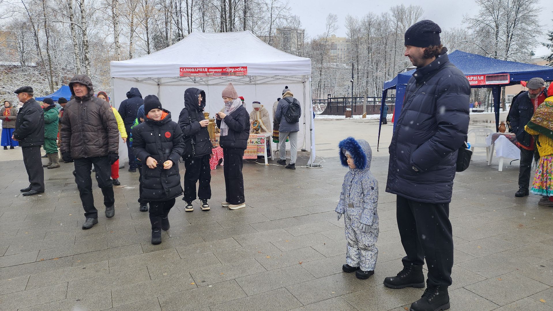 пушкино, вертикалка, чай, день народного единства, чаепитие, национальные блюда, жители, праздник,