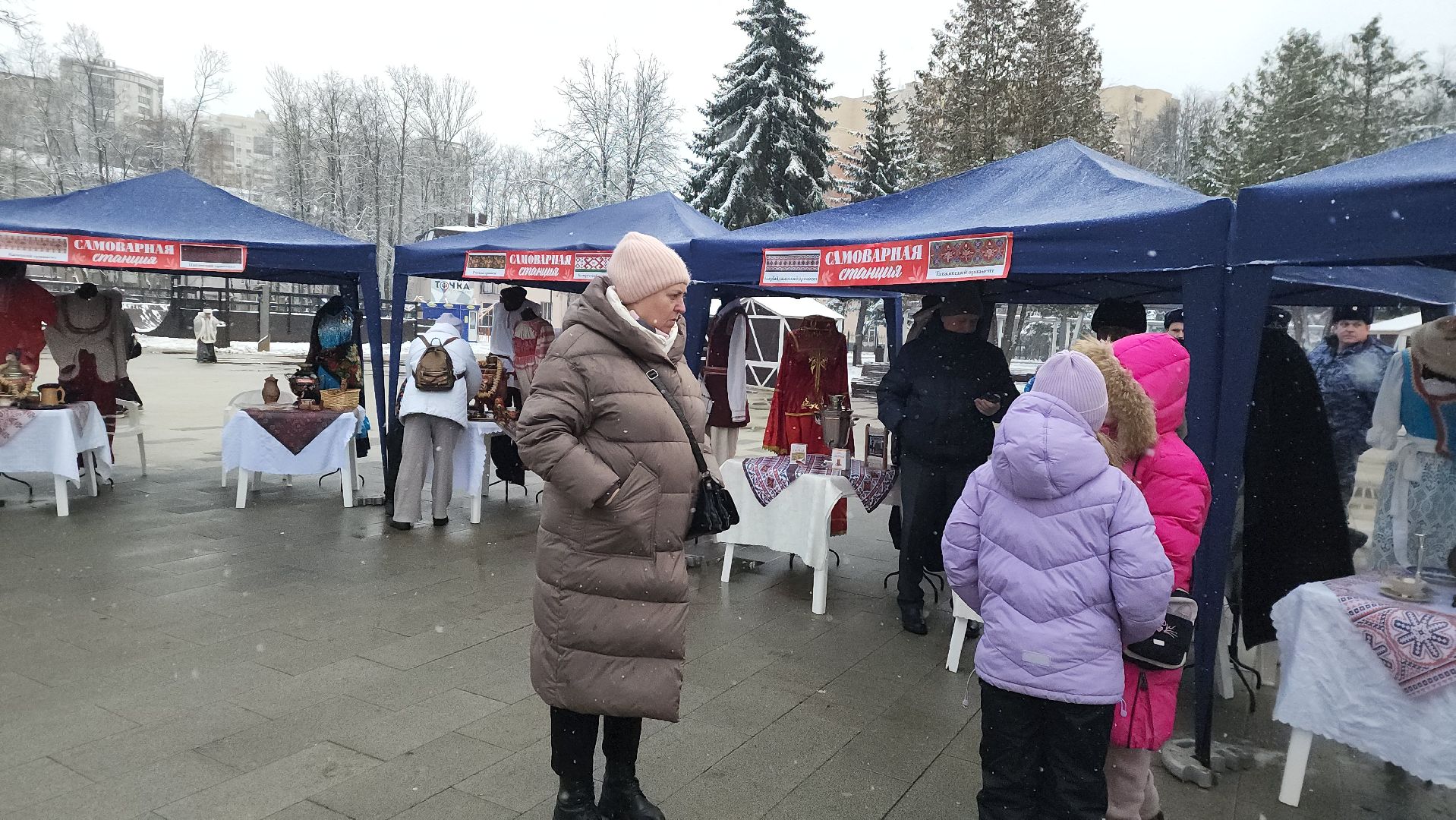 пушкино, вертикалка, чай, день народного единства, чаепитие, национальные блюда, жители, праздник,