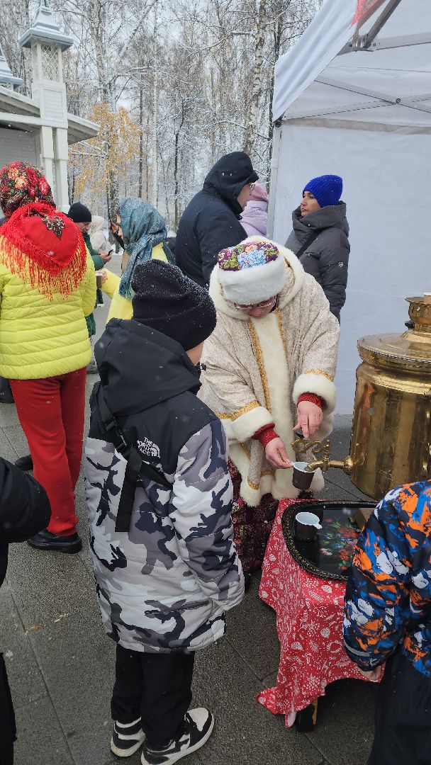 пушкино, вертикалка, чай, день народного единства, чаепитие, национальные блюда, жители, праздник,