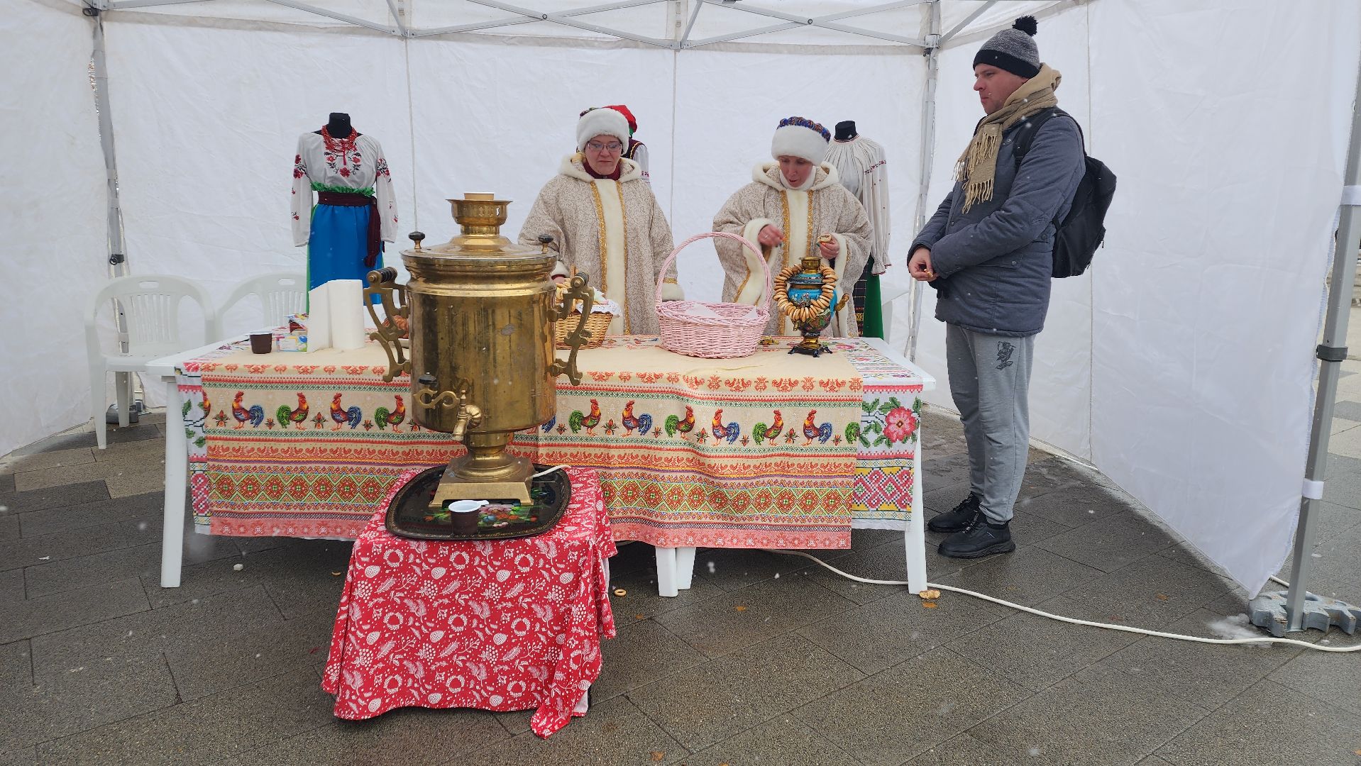 пушкино, вертикалка, чай, день народного единства, чаепитие, национальные блюда, жители, праздник,