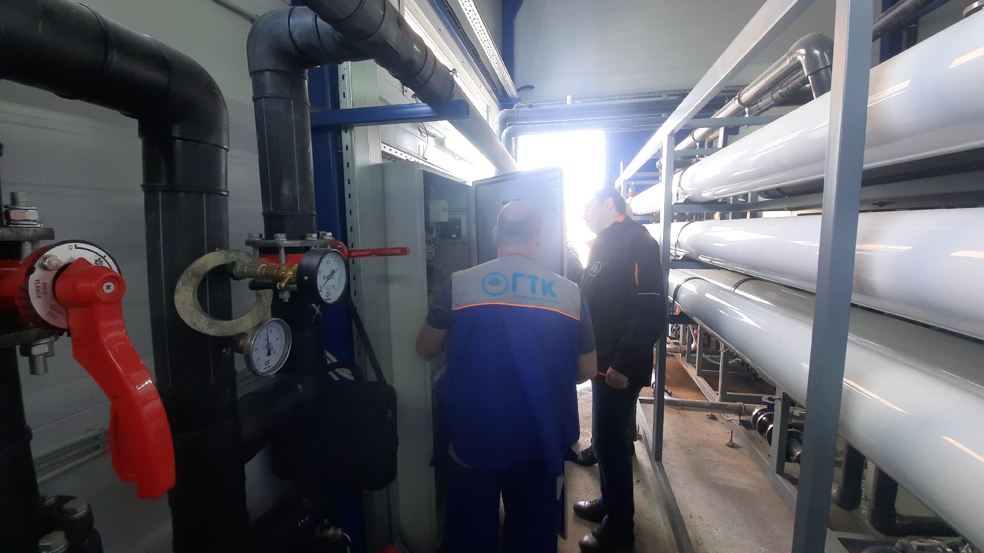 Шатура, Керва, новая станция по очистке питьевой воды.