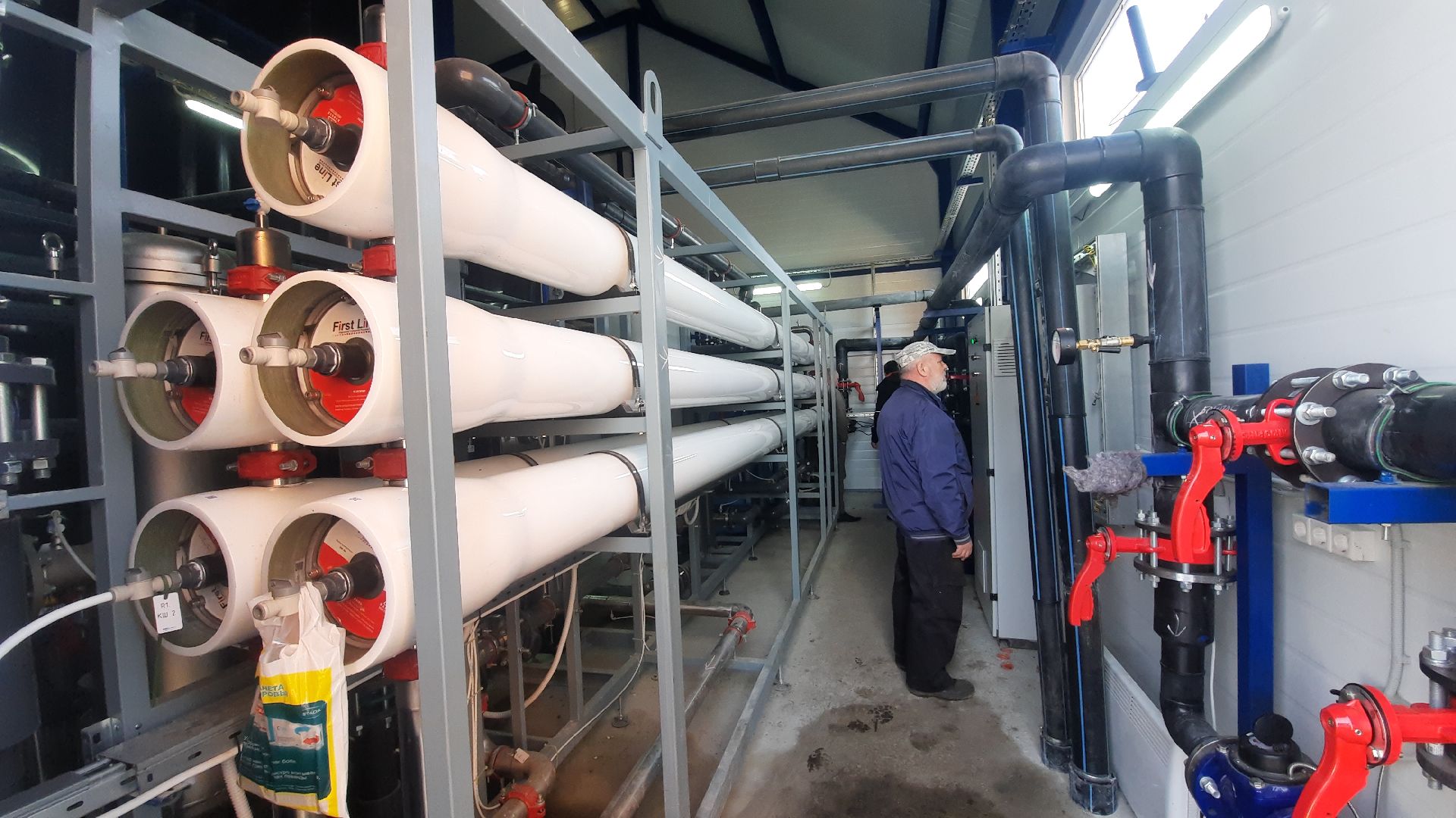 Шатура, Керва, новая станция по очистке питьевой воды.