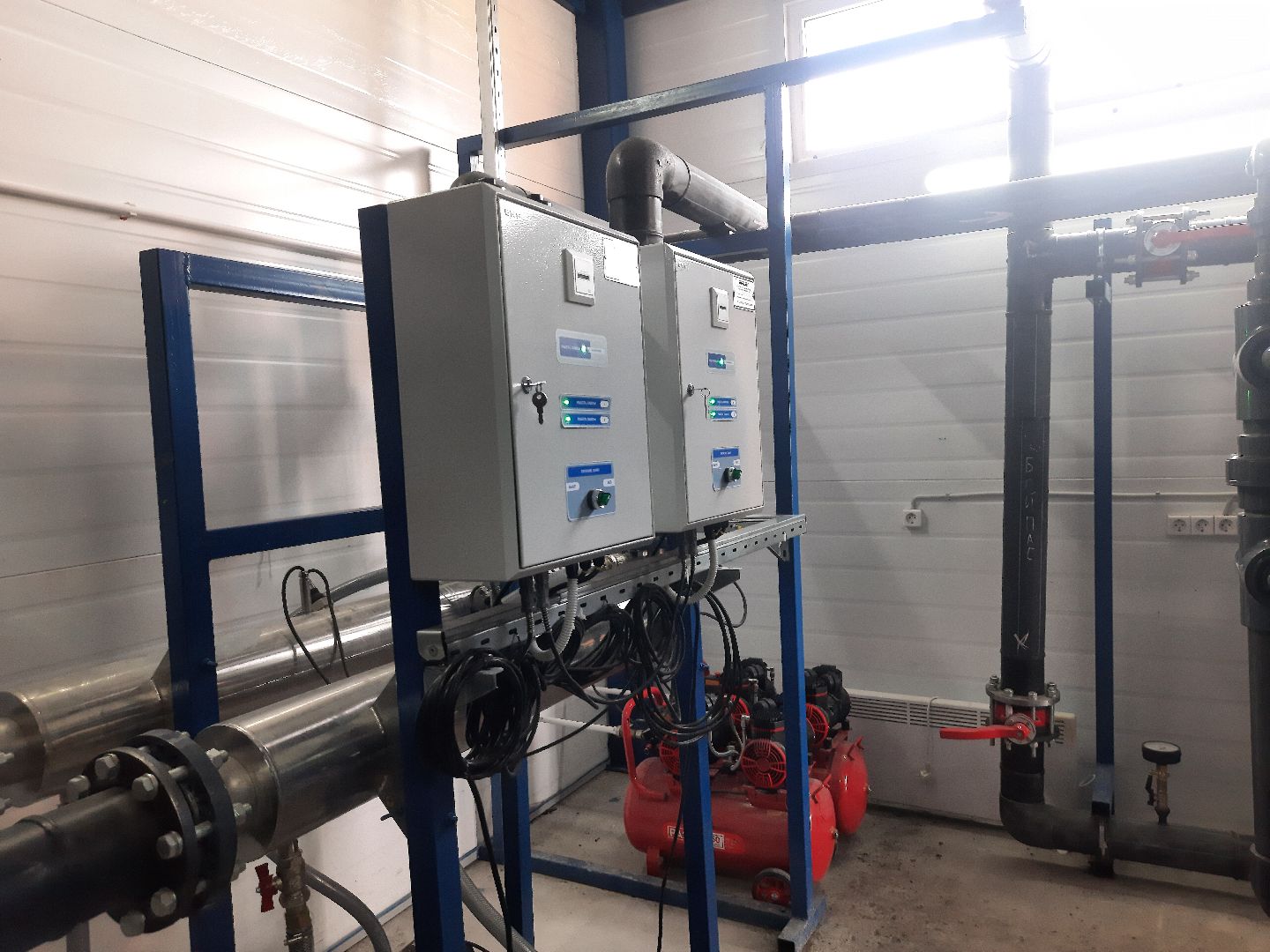 Шатура, Керва, новая станция по очистке питьевой воды.