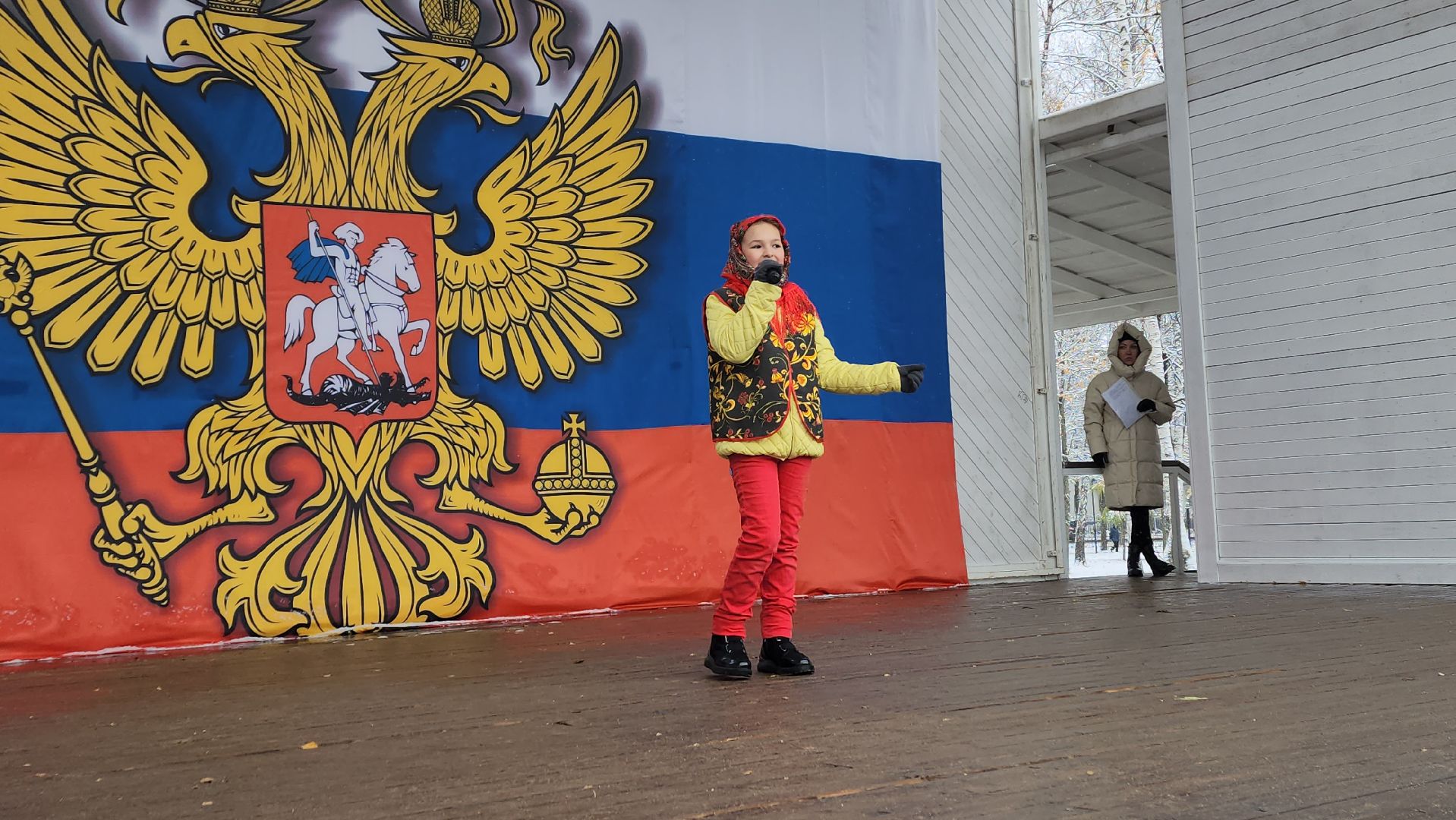 пушкино, центральный парк, праздничный концерт, национальные блюда, русские традиции, казачьи песни, день народного единства, вертикалки,