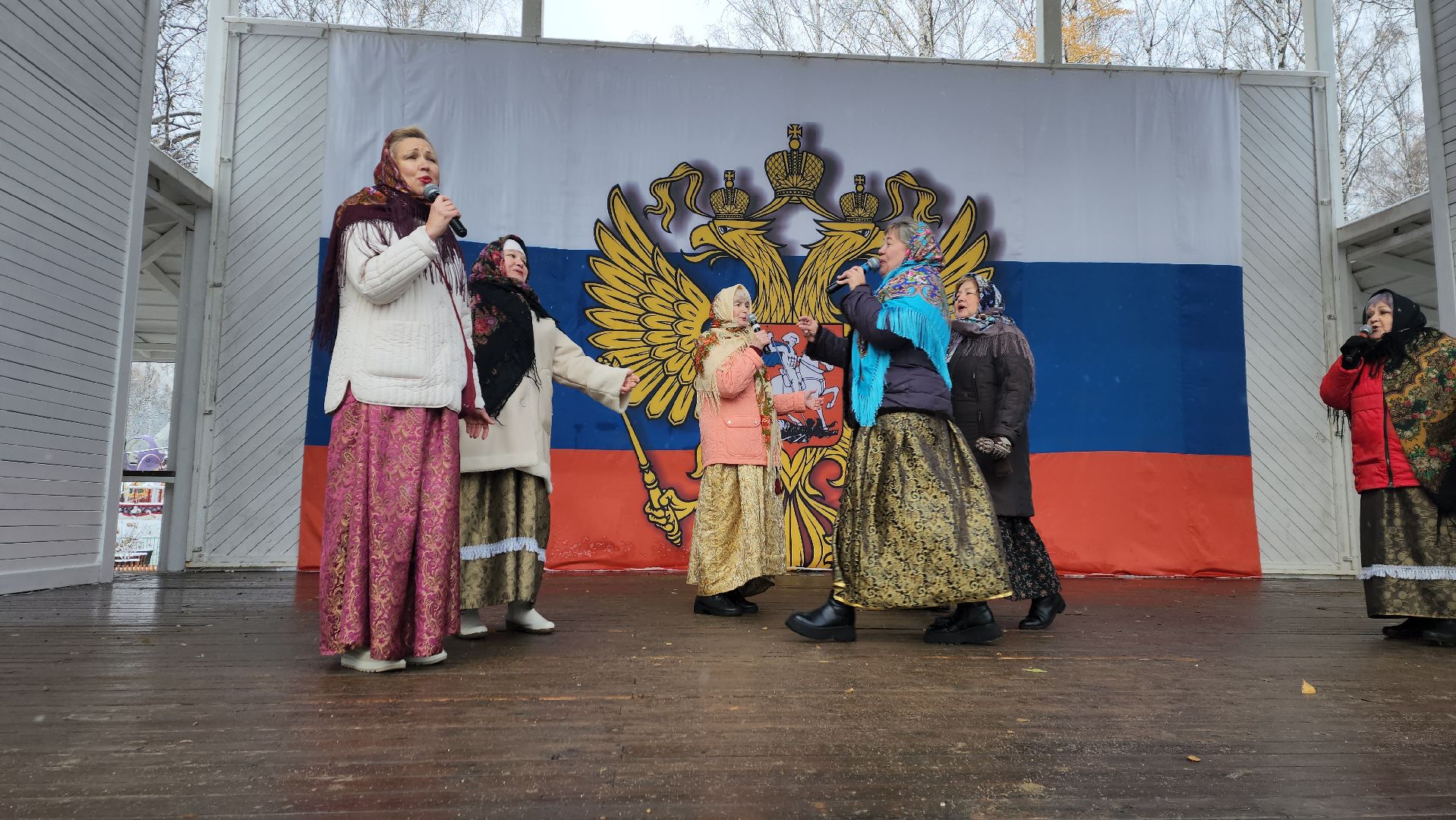 пушкино, центральный парк, праздничный концерт, национальные блюда, русские традиции, казачьи песни, день народного единства, вертикалки,