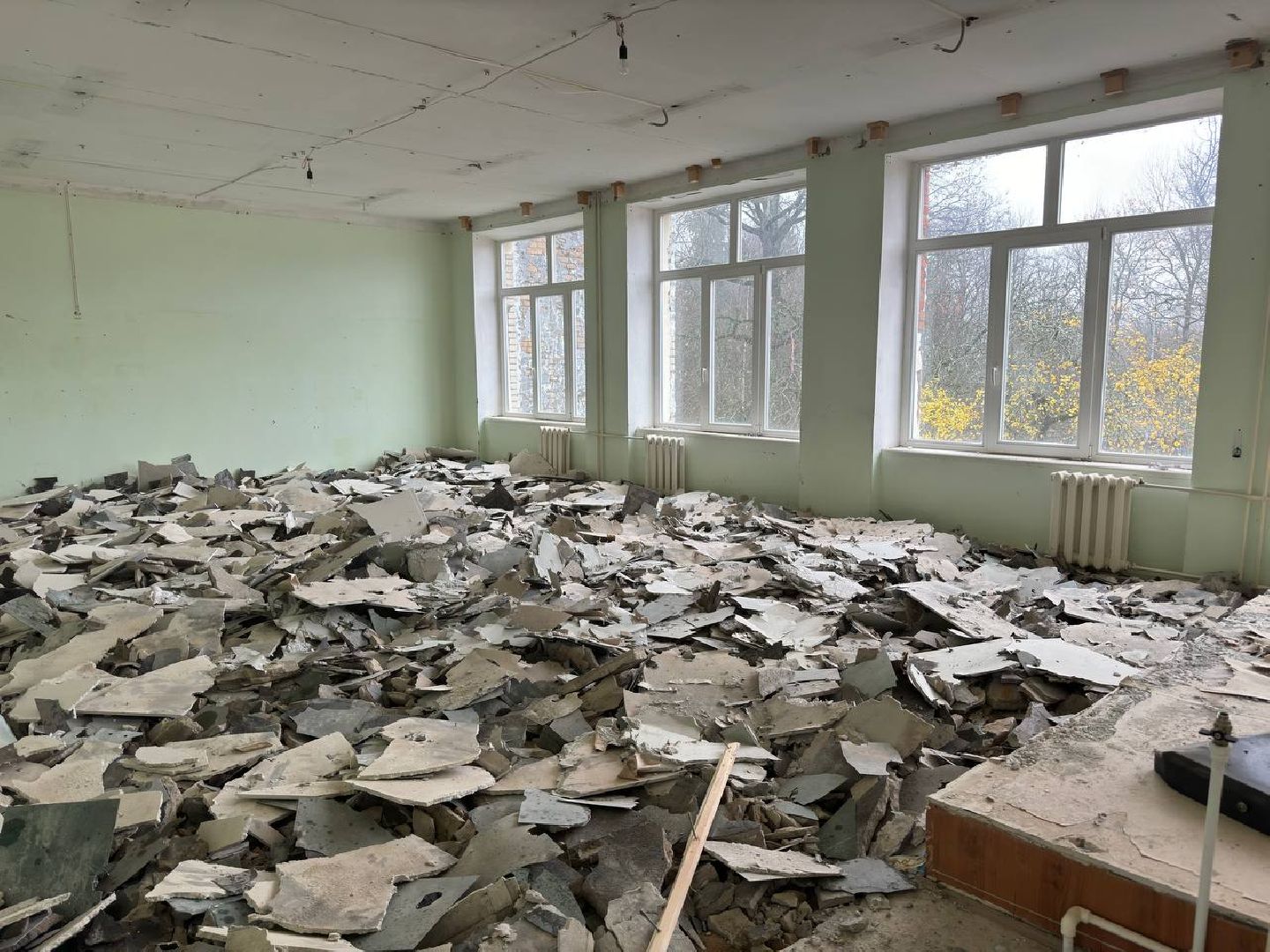 капитальный ремонт школы, городской округ восход, строительство, вертикалки,