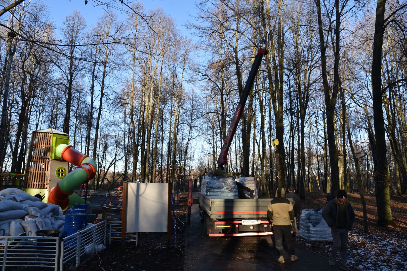 лотошино, лотошинский парк, парки подмосковья, благоустройство, детская игровая площадка, вертикалки,