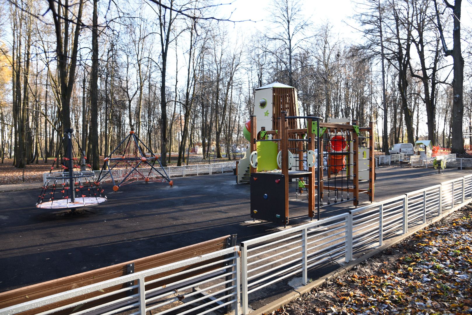 лотошино, лотошинский парк, парки подмосковья, благоустройство, детская игровая площадка, вертикалки,