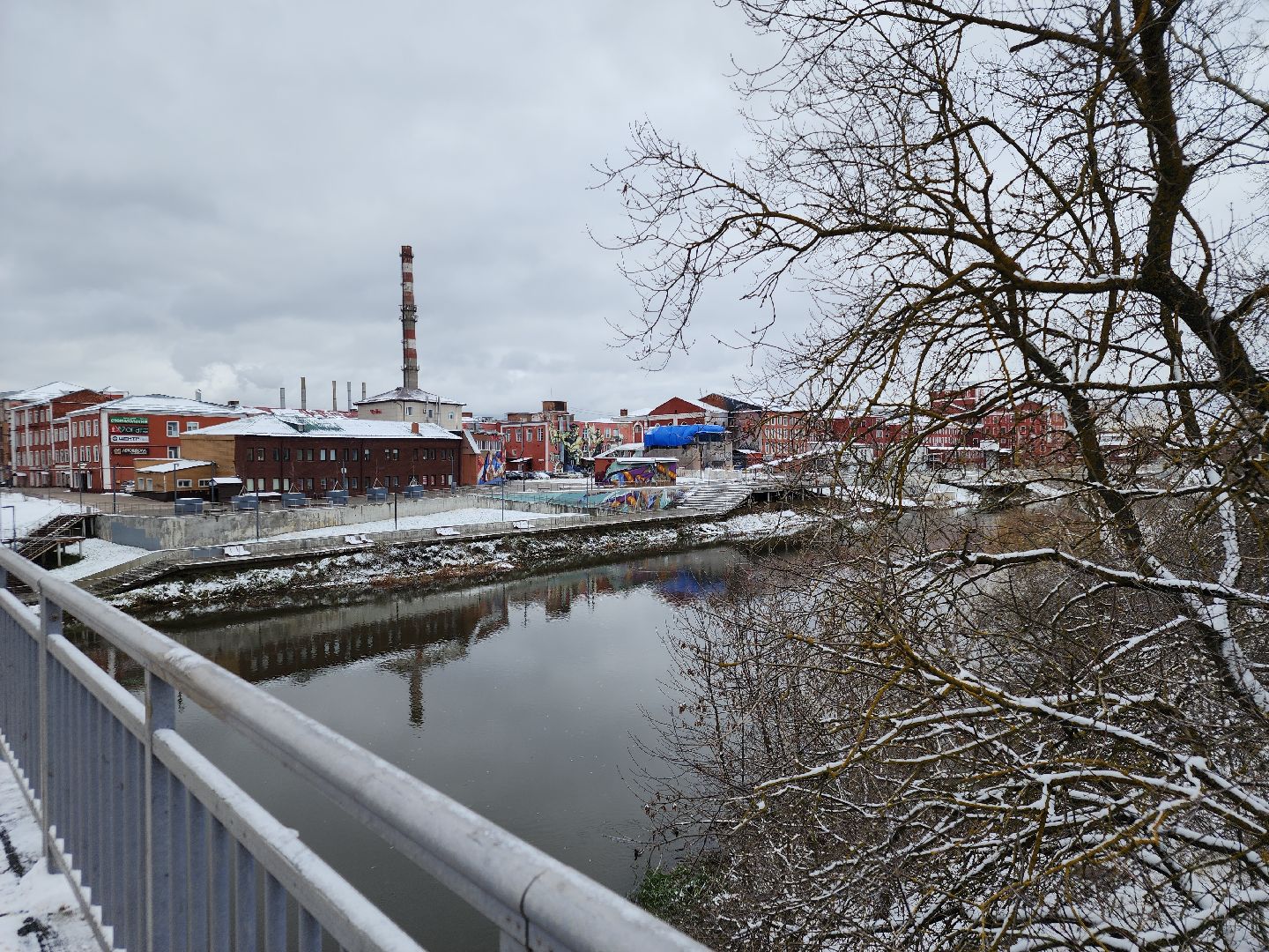 благоустройство 2024, Набережная в Орехово-Зуеве, орехово-зуевский округ,фасады, вертикалки,