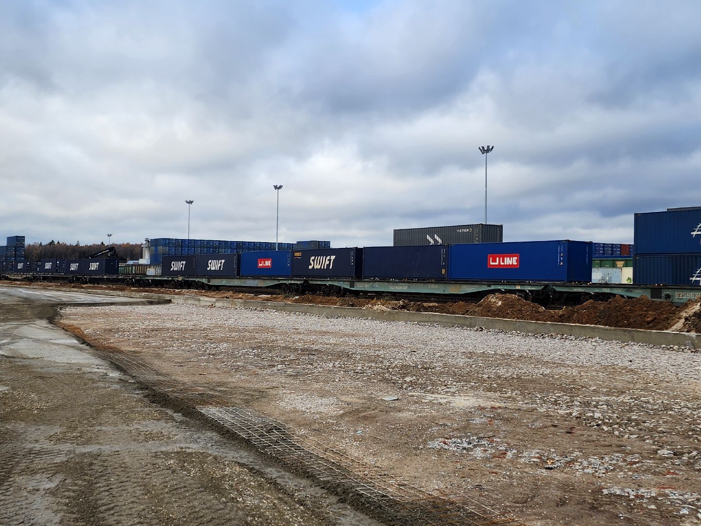 Чехов, деревня Кузьмино-Фильчаково, Сухой порт, транспортно-перегрузочный центр, транспортно-логистический комплекс, терминал, строительство, площадка для хранения товаров, объездная дорога, вертикалка, вертикальное видео,