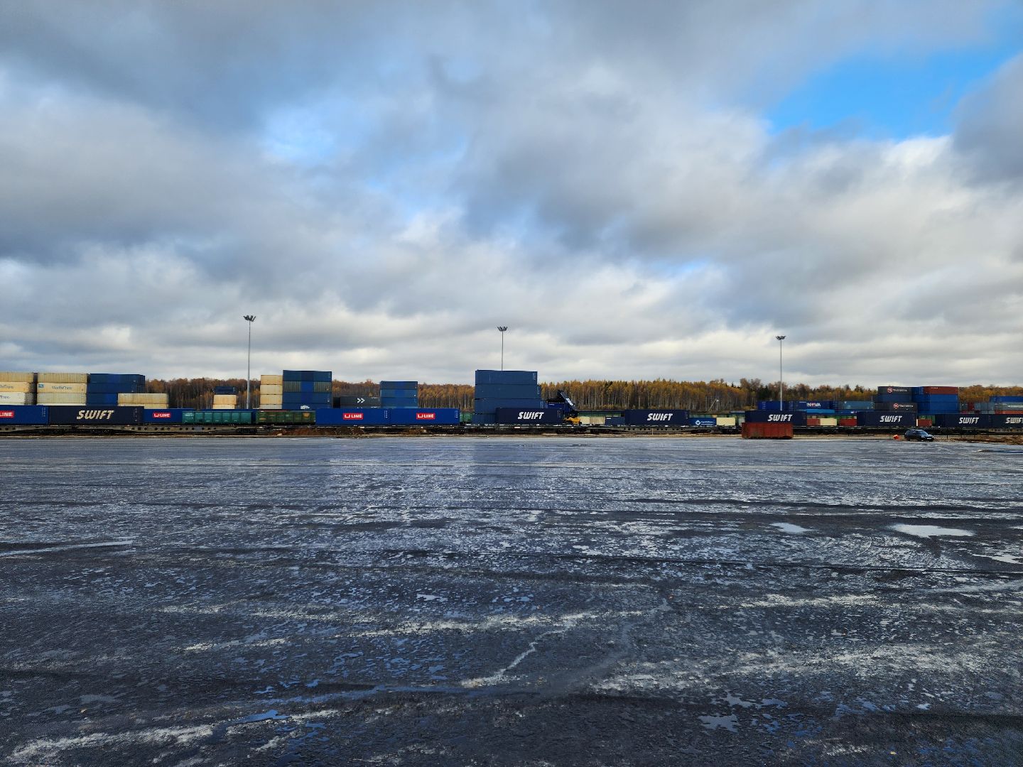 Чехов, деревня Кузьмино-Фильчаково, Сухой порт, транспортно-перегрузочный центр, транспортно-логистический комплекс, терминал, строительство, площадка для хранения товаров, объездная дорога, вертикалка, вертикальное видео,