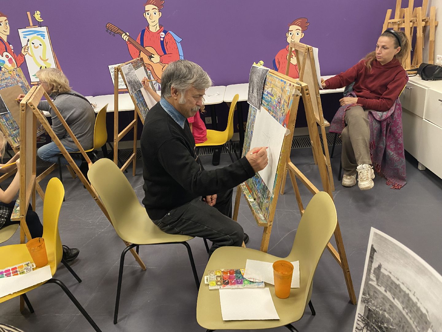 Музей, Искусство, ночь искусств, Истра, Рисование, выставки,