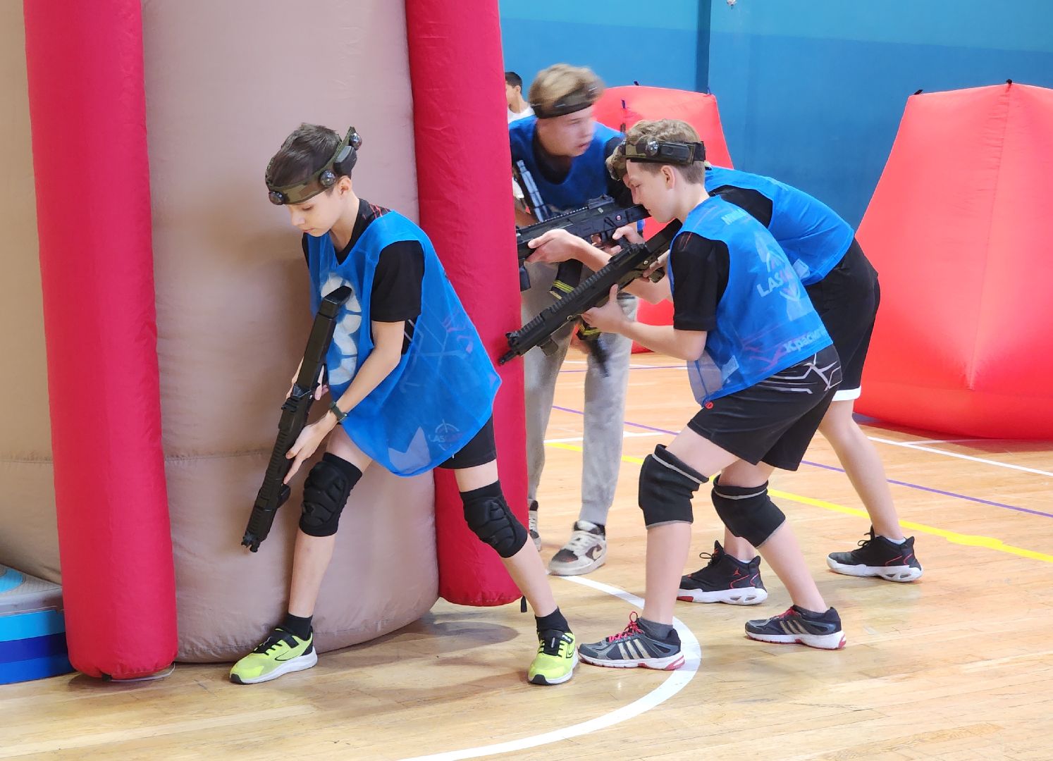 красногорск, лазертаг, школьная спартакиада,