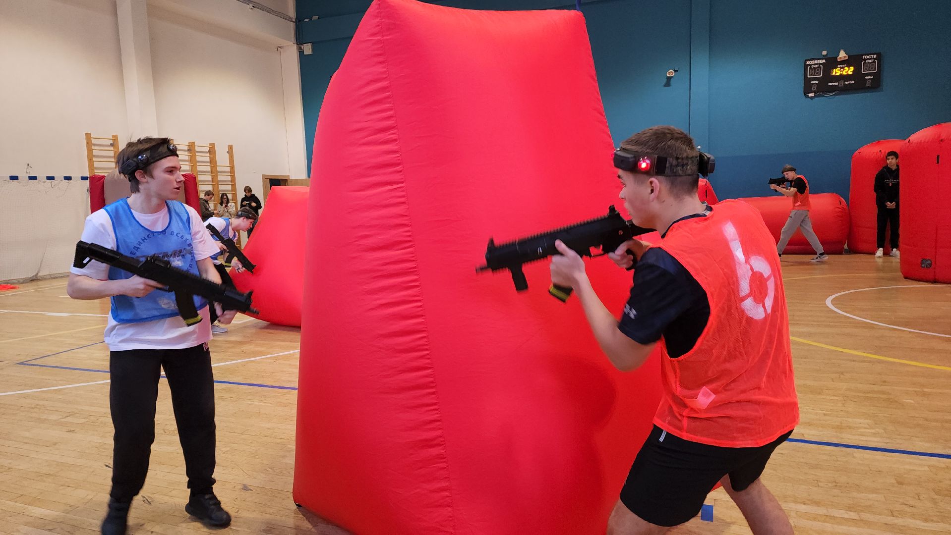 красногорск, лазертаг, школьная спартакиада,