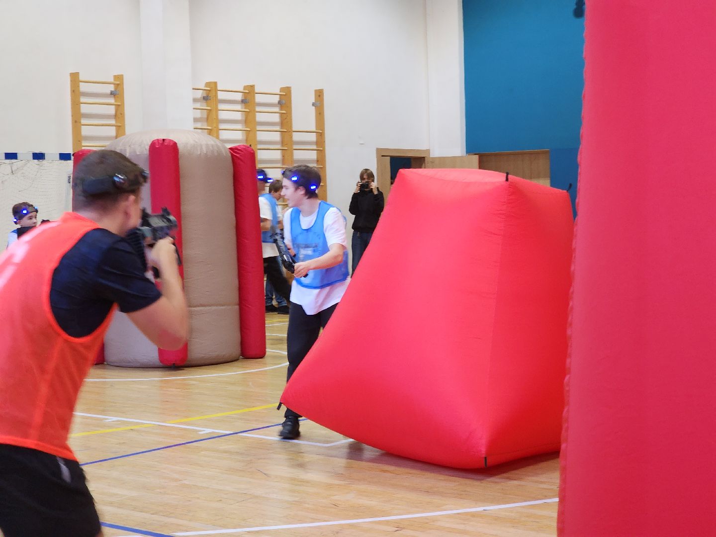 красногорск, лазертаг, школьная спартакиада,