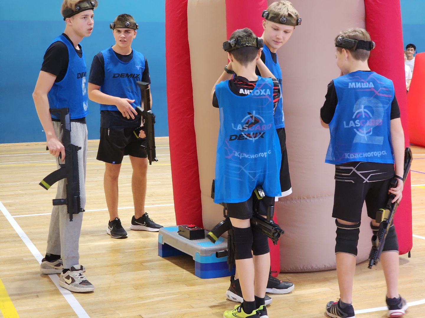 красногорск, лазертаг, школьная спартакиада,
