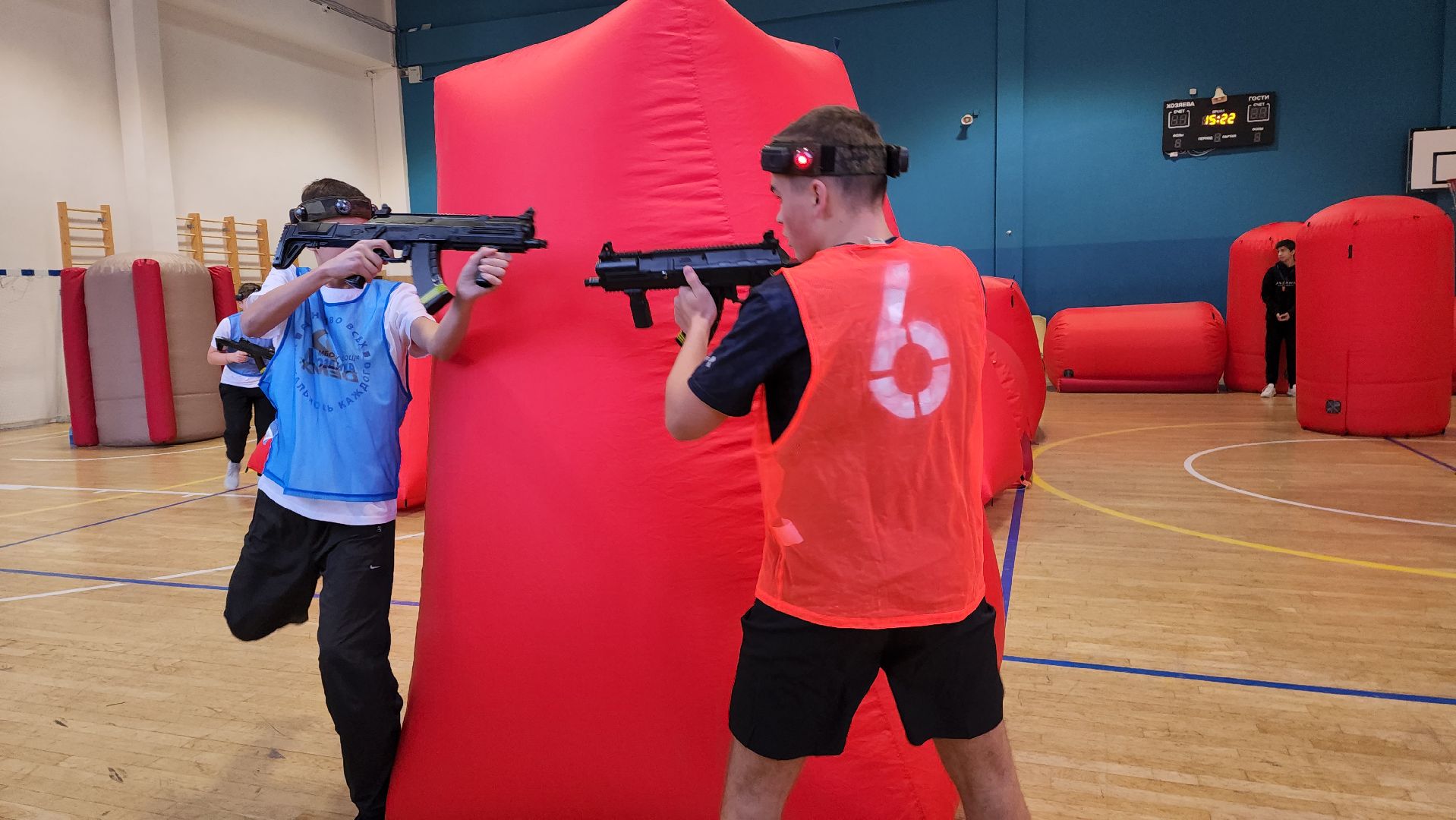 красногорск, лазертаг, школьная спартакиада,