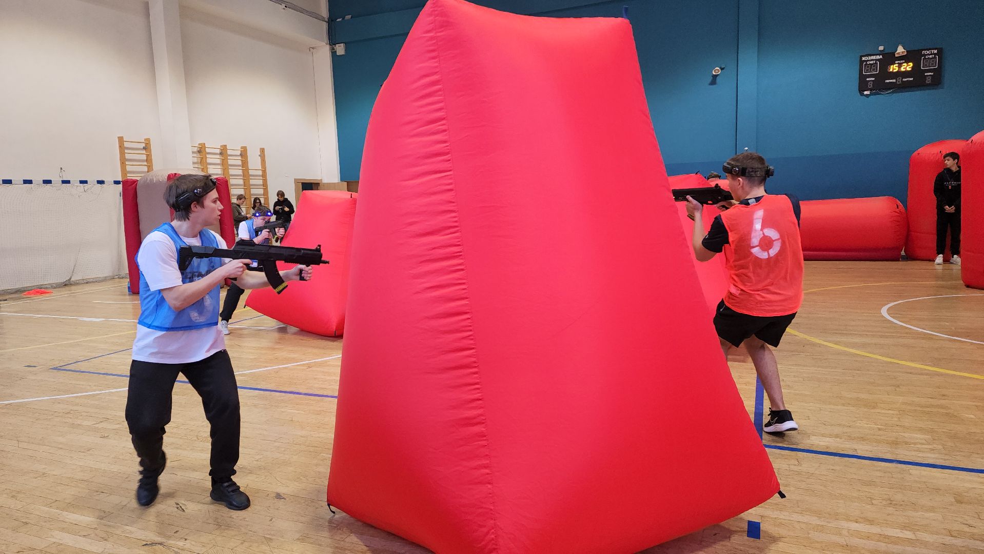 красногорск, лазертаг, школьная спартакиада,