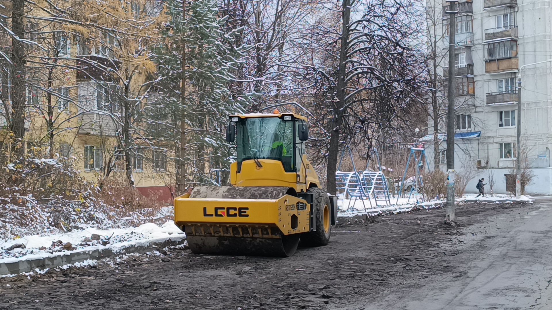 благоустройство, парковка, асфальт, лобня, вертикалка,