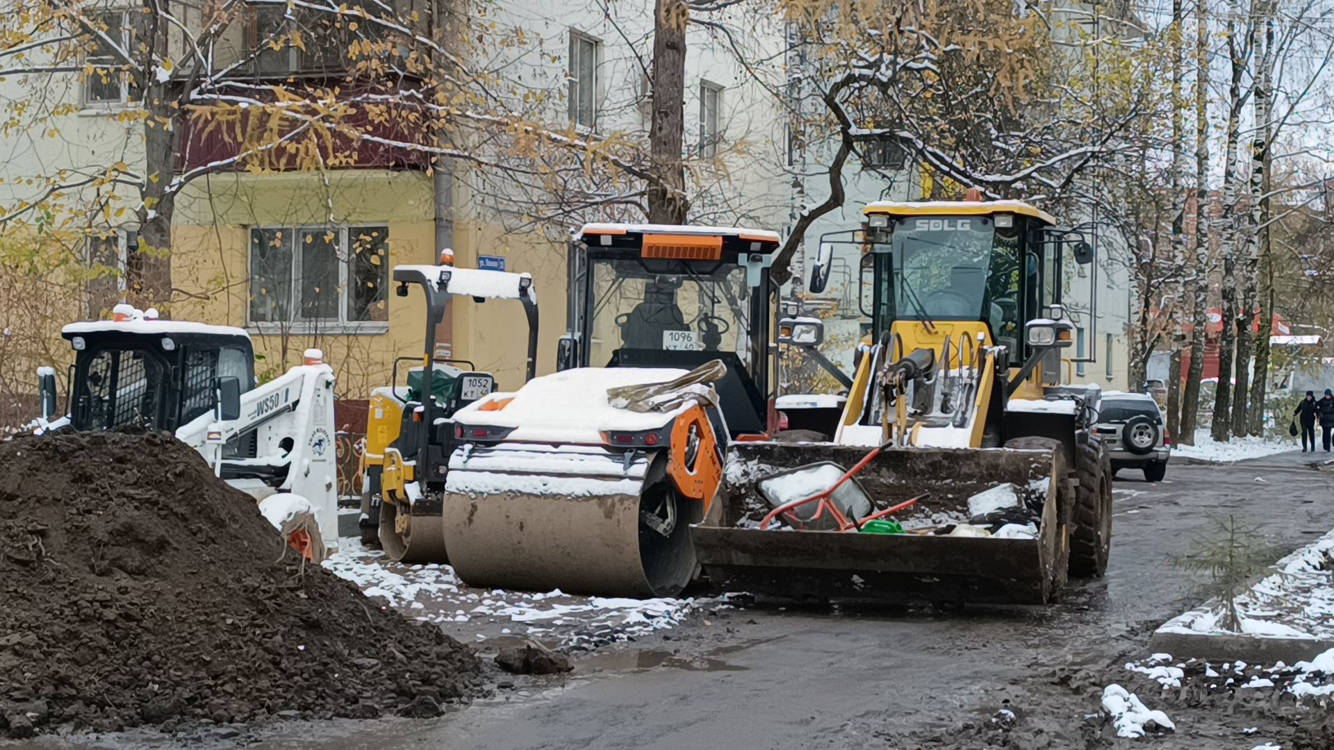 благоустройство, парковка, асфальт, лобня, вертикалка,