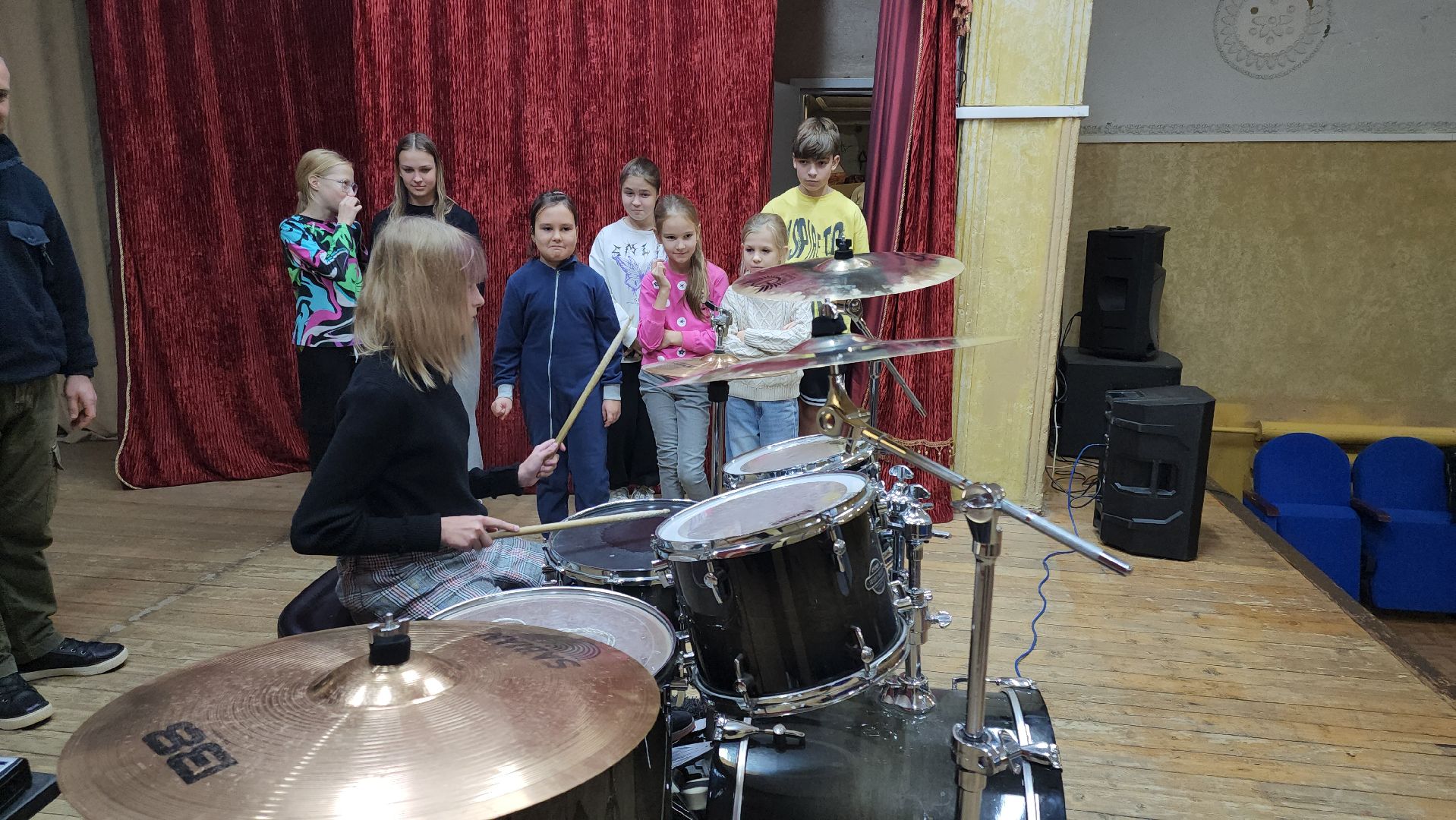 кашира, барабаны, мастер класс,