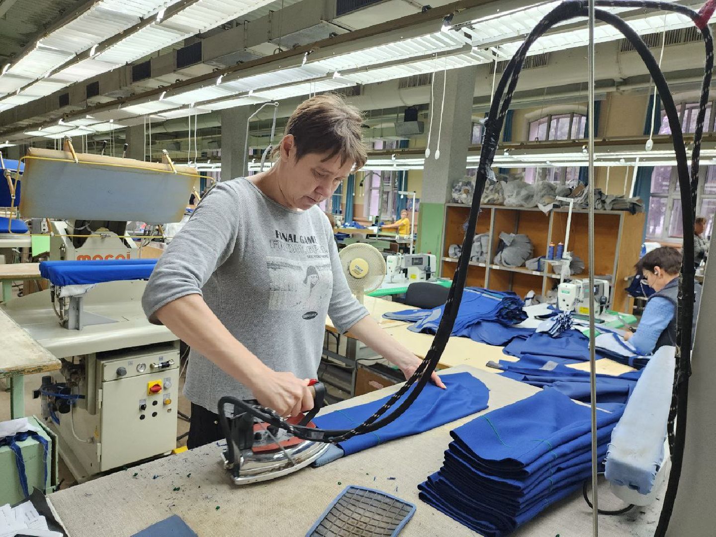 можайск, можайский городской округ, подмосковье, швейная фабрика, экономика, производство, модернизация производства, пошив одежды, старейшее предприятие,