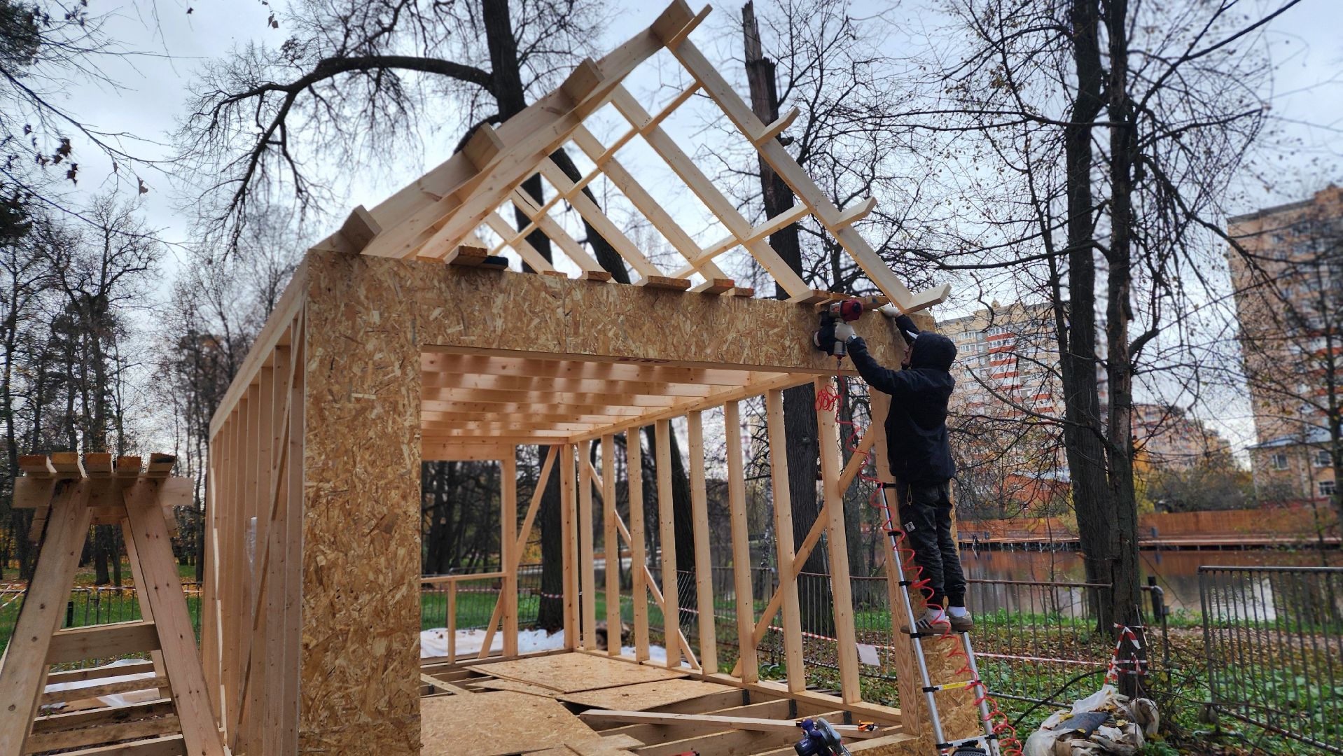 вертикалки, парк, парки Подмосковья, Лосино-Петровский,