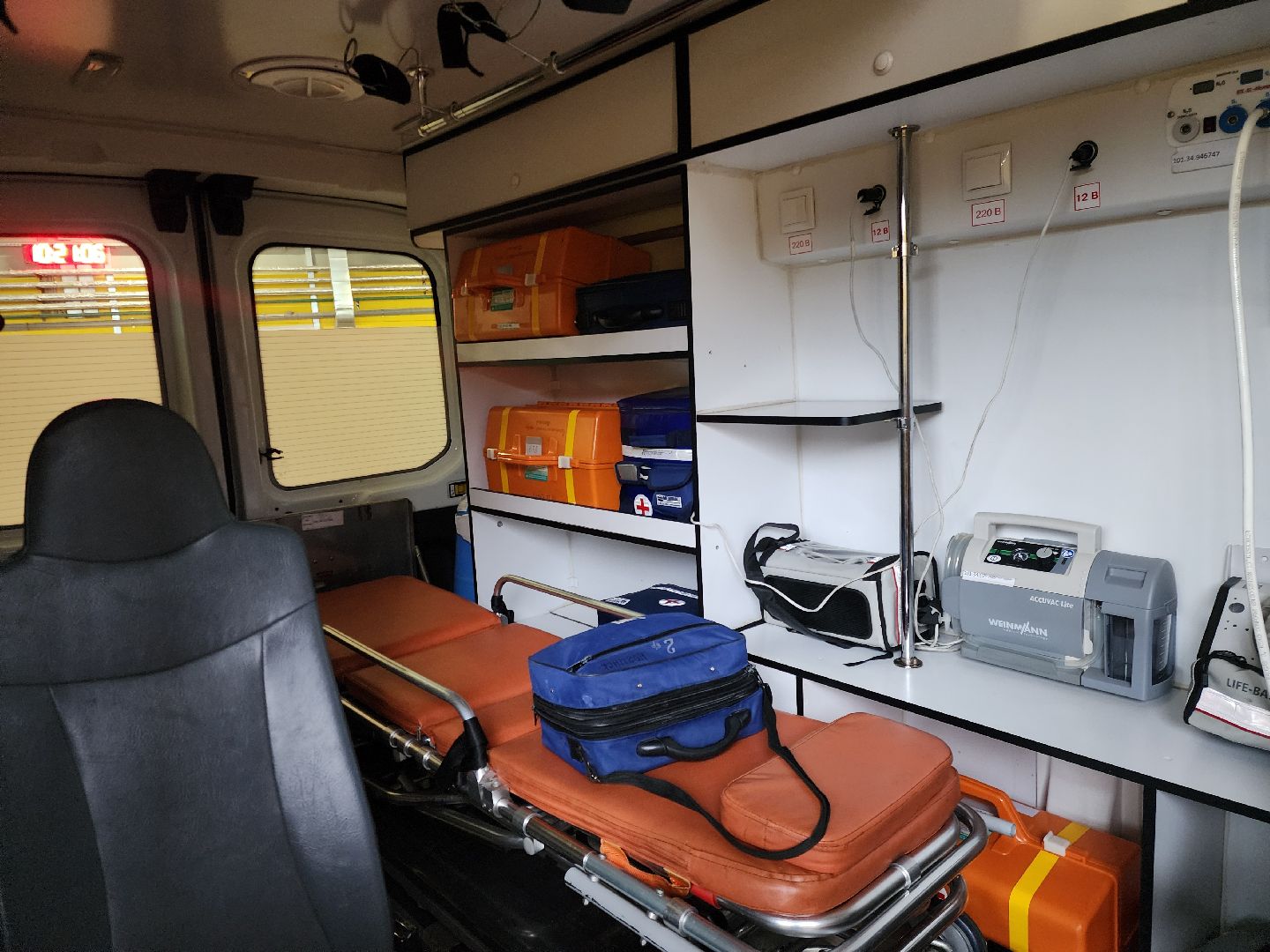 ногинск, скорая помощь, жители, общество, губернатор московской области, подстанция скорой помощи, медецина, новое оборудование,