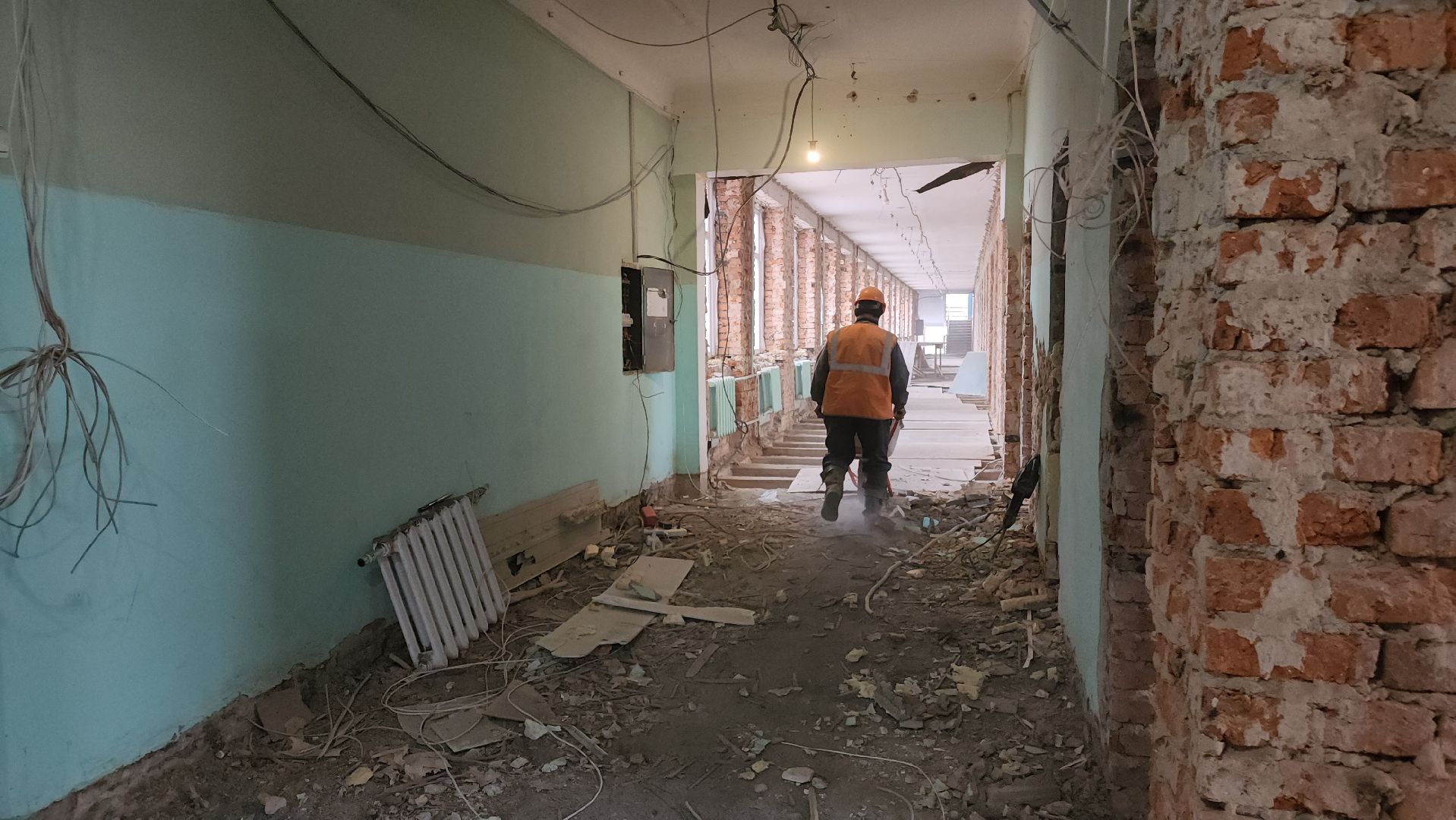 ступино, капитальный ремонт школ, школа, вертикалка,