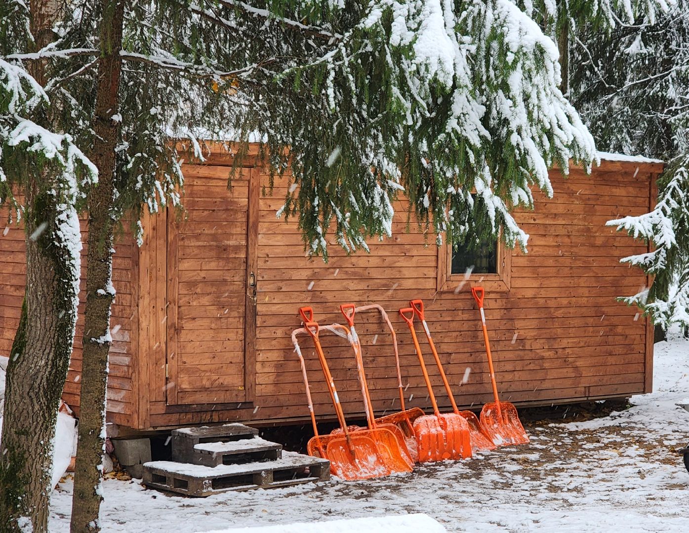 Дубна, Снегопад, Уборка города, жкх, вертикалка,