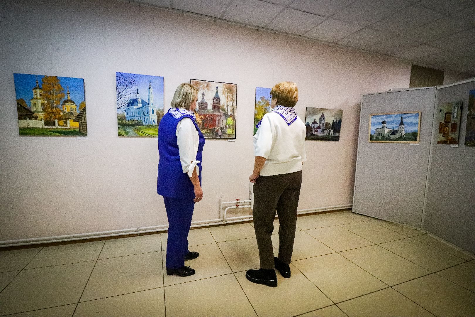 Клин, общество, культура, художники,