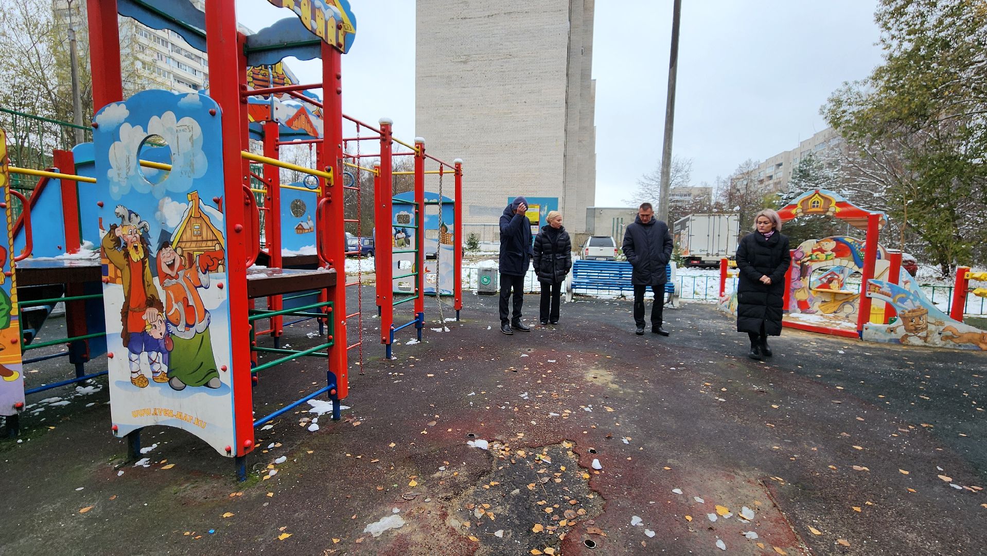 обход территории, фестивальный проезд, протвино, г. о. серпухов, благоустройство,