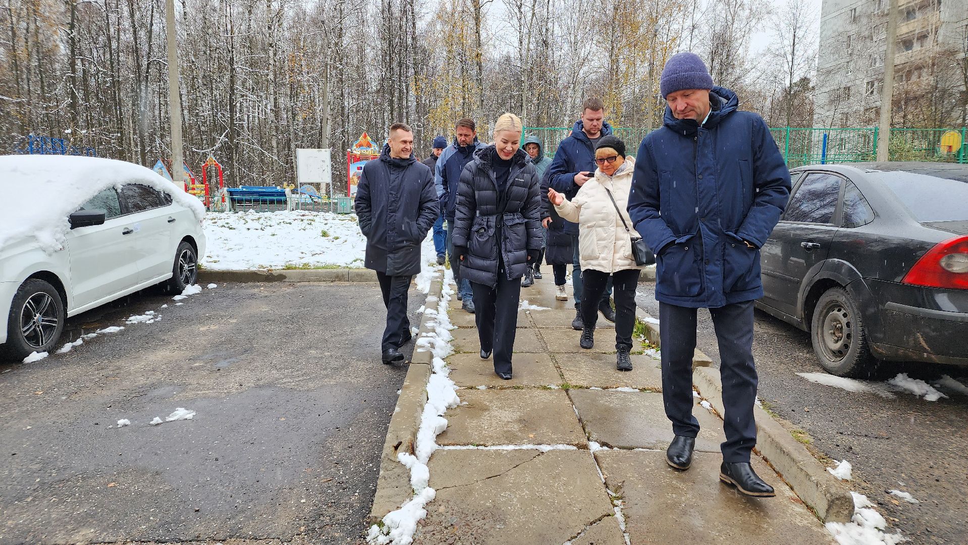 обход территории, фестивальный проезд, протвино, г. о. серпухов, благоустройство,
