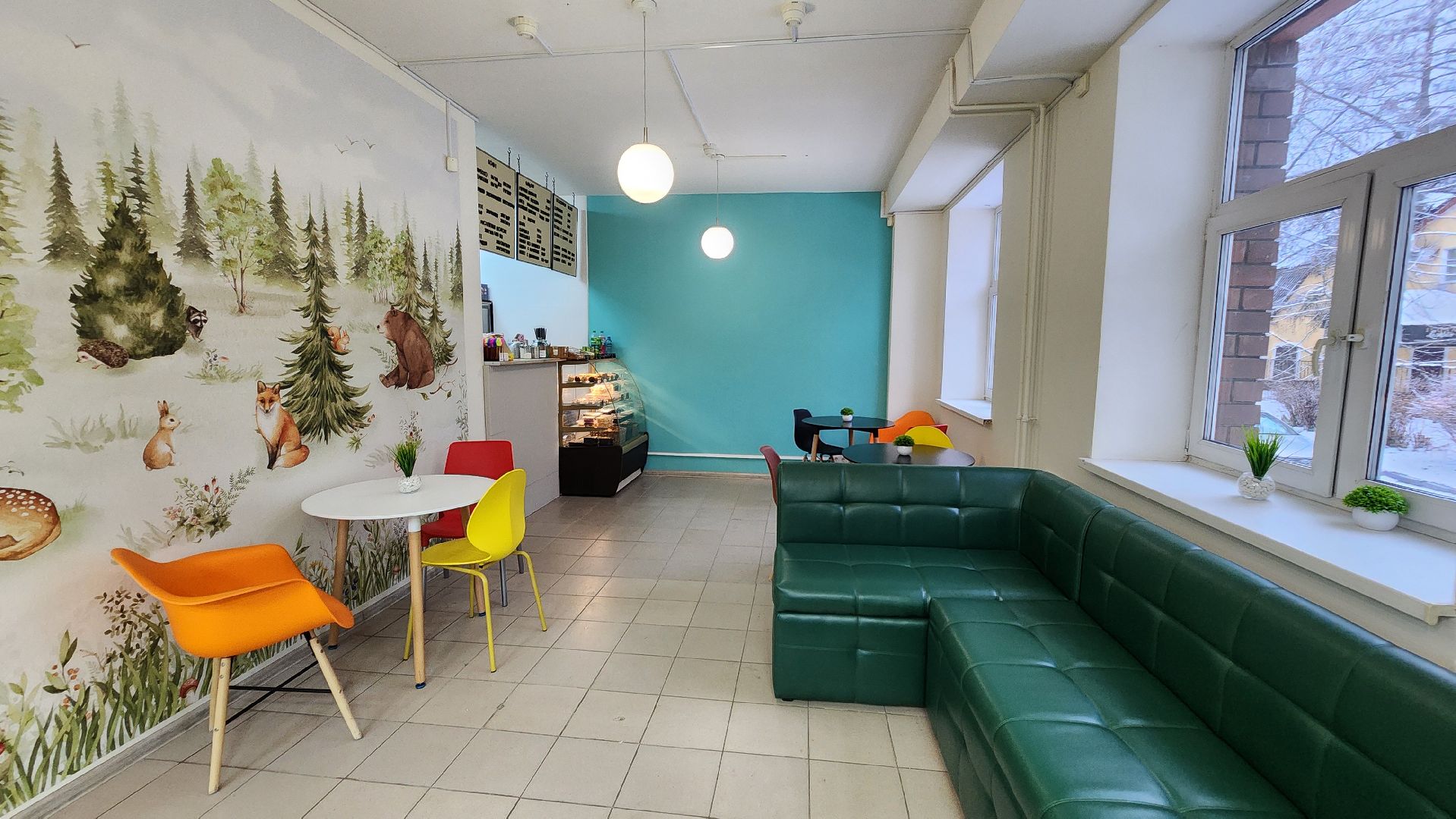 Солнечногорск, вертикалки, детская поликлиника, зона комфортного ожидания, мини-кафе,