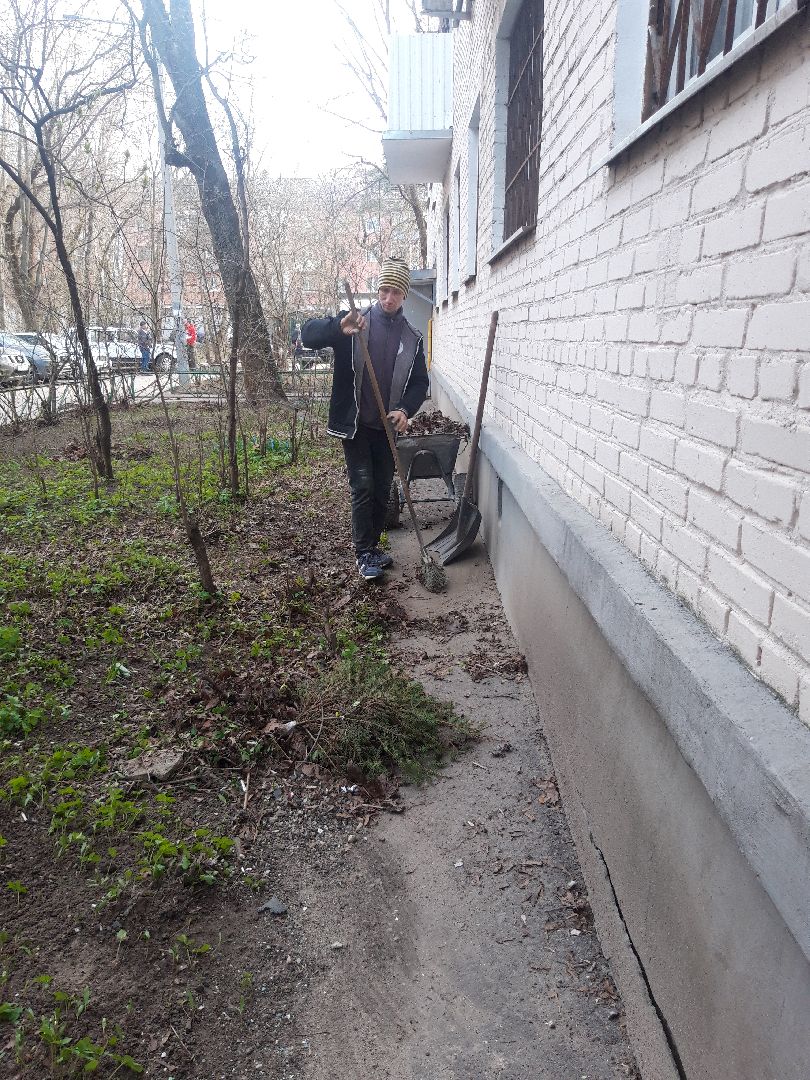 двор, доброе дело,