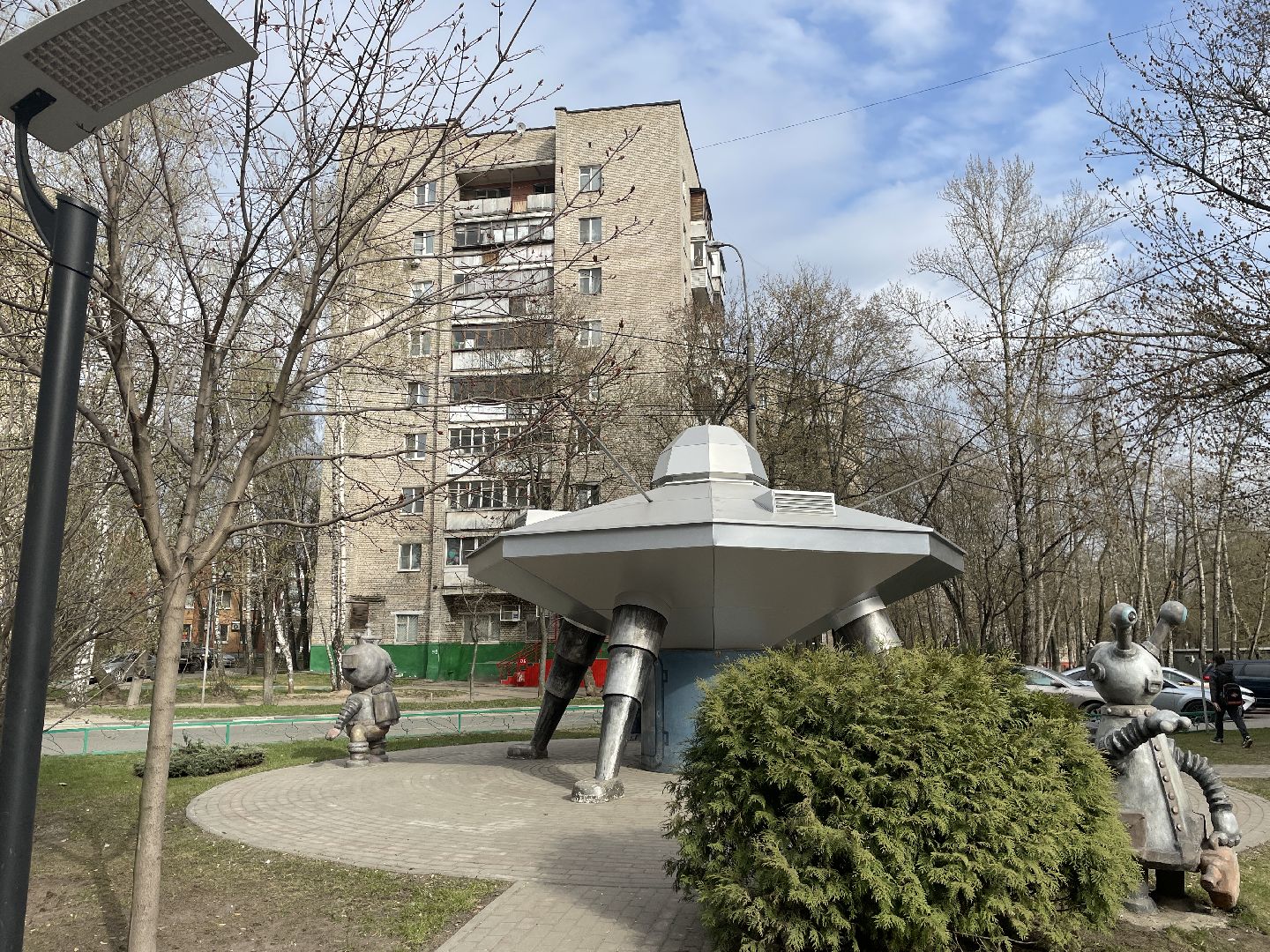 Арт-объект, ремонт, НЛО, Люберцы