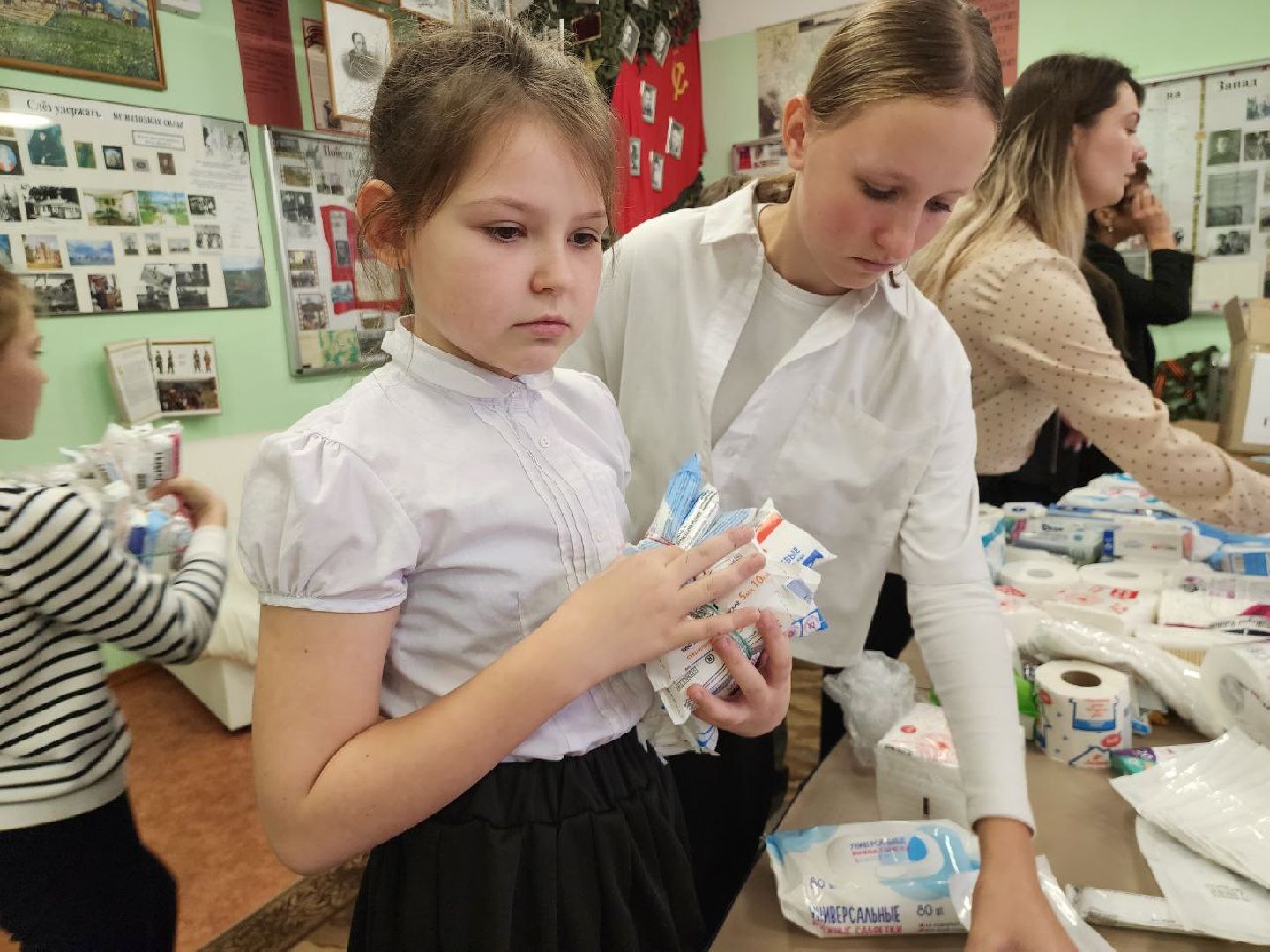 можайск, можайский городской округ, подмосковье, спецоперация,школьники, гумпомощь, военнослужащие, сво, вертикалки