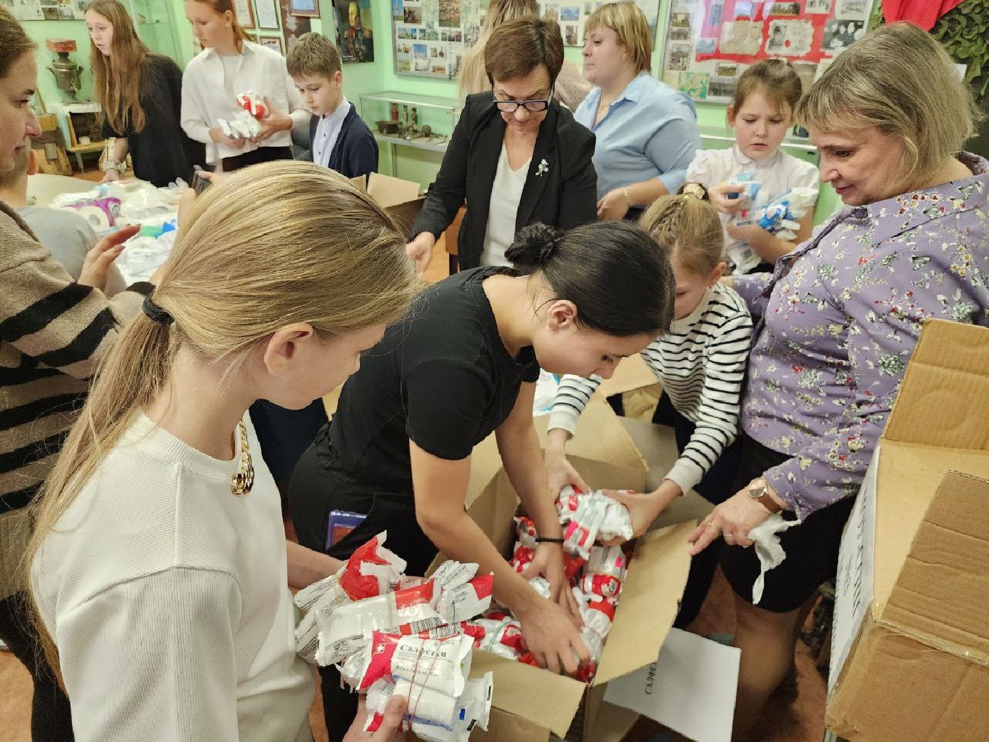можайск, можайский городской округ, подмосковье, спецоперация,школьники, гумпомощь, военнослужащие, сво, вертикалки