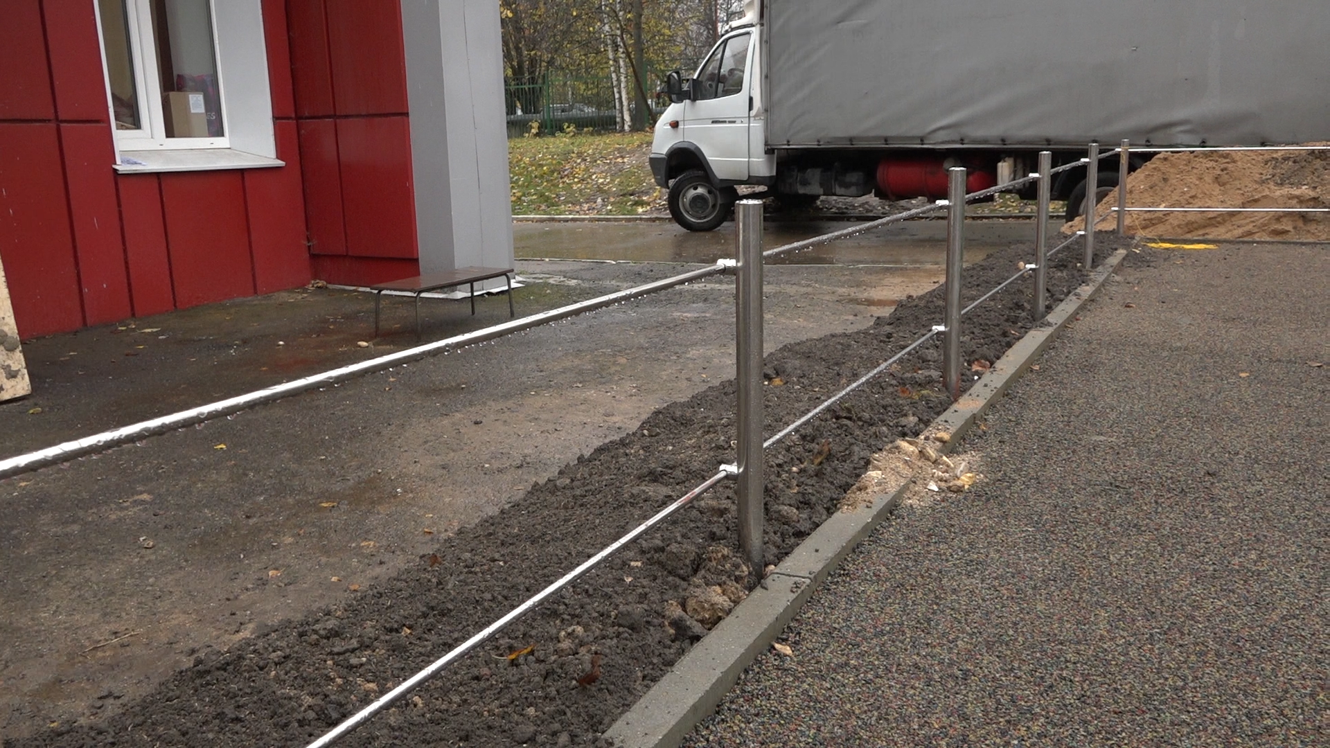 школа Попова Власиха, дошкольный корпус Поповки, Власиха школа Попова, благоустройство детской площадки, ясельная группа в Поповке,