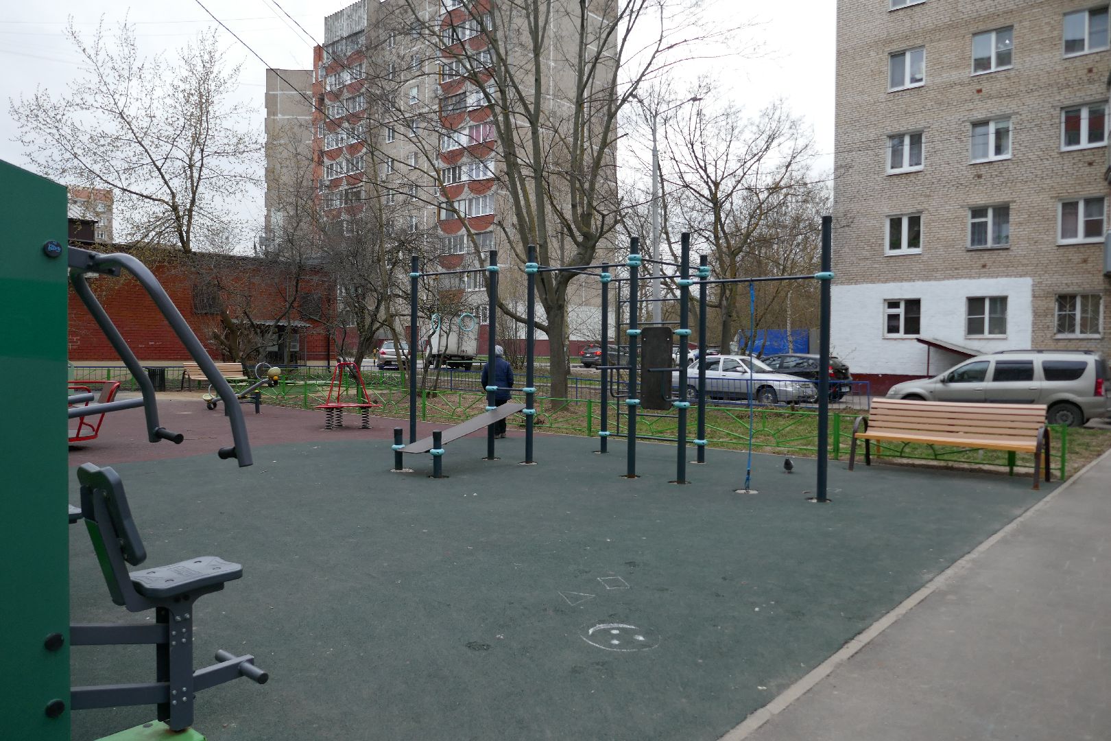 Подольск, скамейка, ЖКХ, управляющая компания