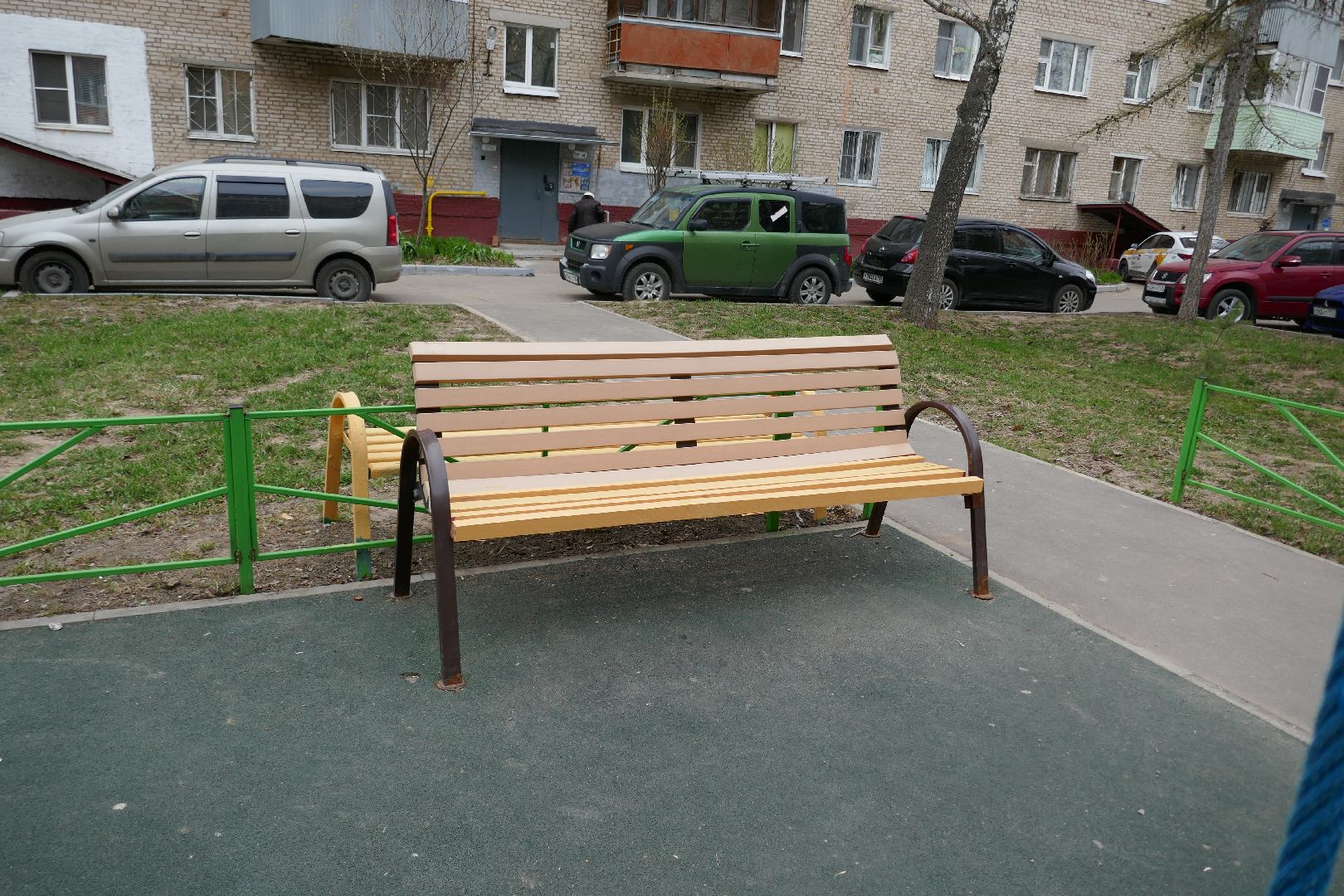 Подольск, скамейка, ЖКХ, управляющая компания